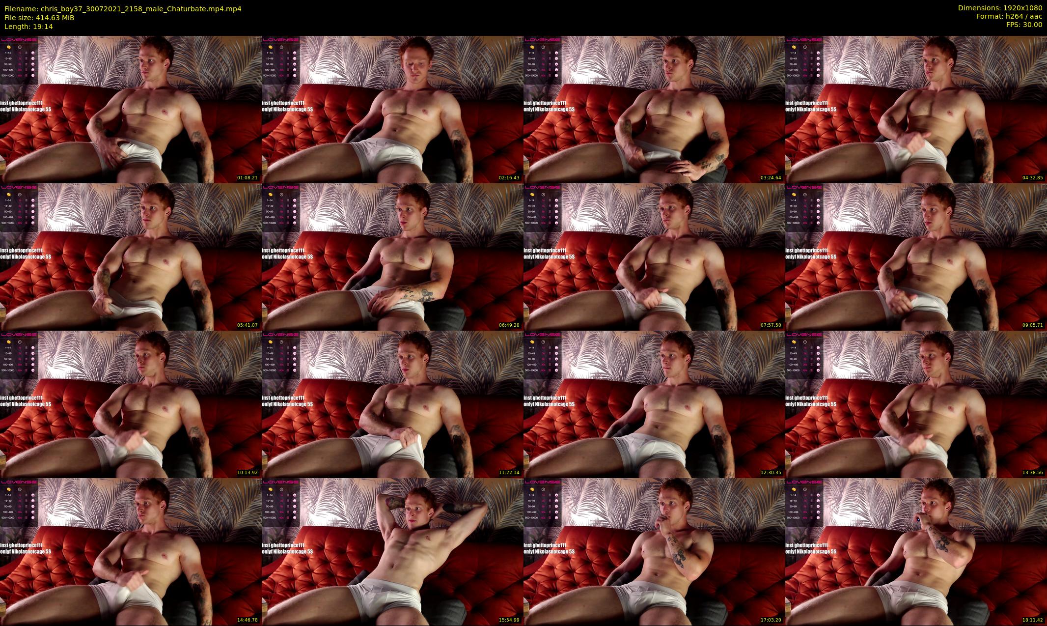 chris_boy37 — 20 minute Chaturbate male cam show recording, 1080p, Jul 30, 2021
