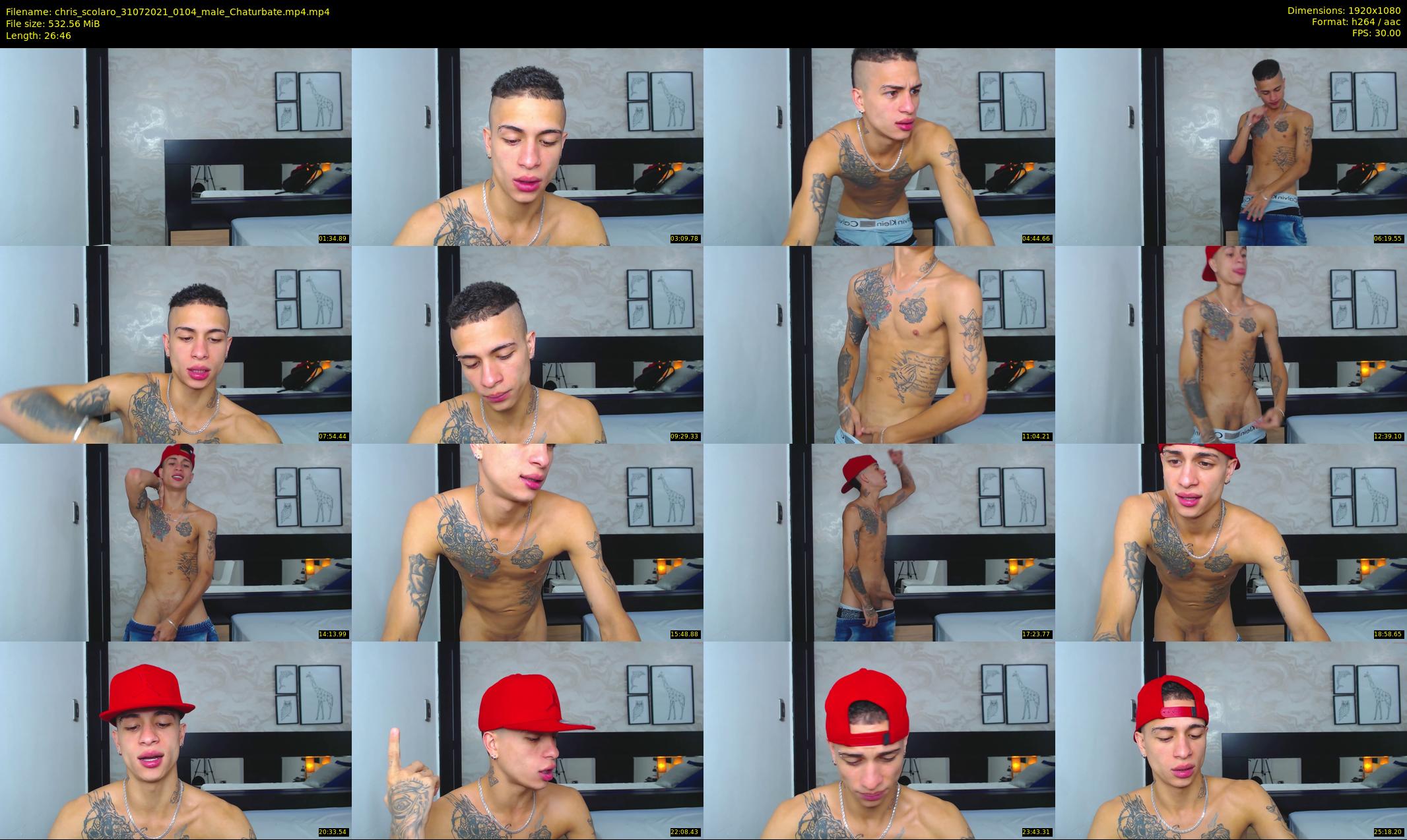 chris_scolaro — 27 minute Chaturbate male cam show recording, 1080p, Jul 31, 2021