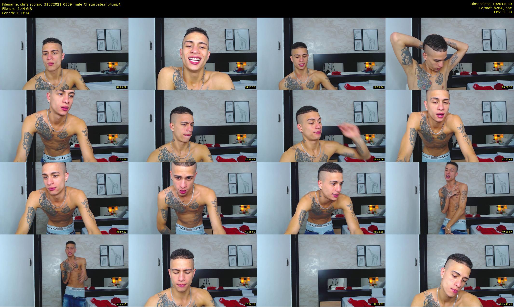 chris_scolaro — 70 minute Chaturbate male cam show recording, 1080p, Jul 31, 2021