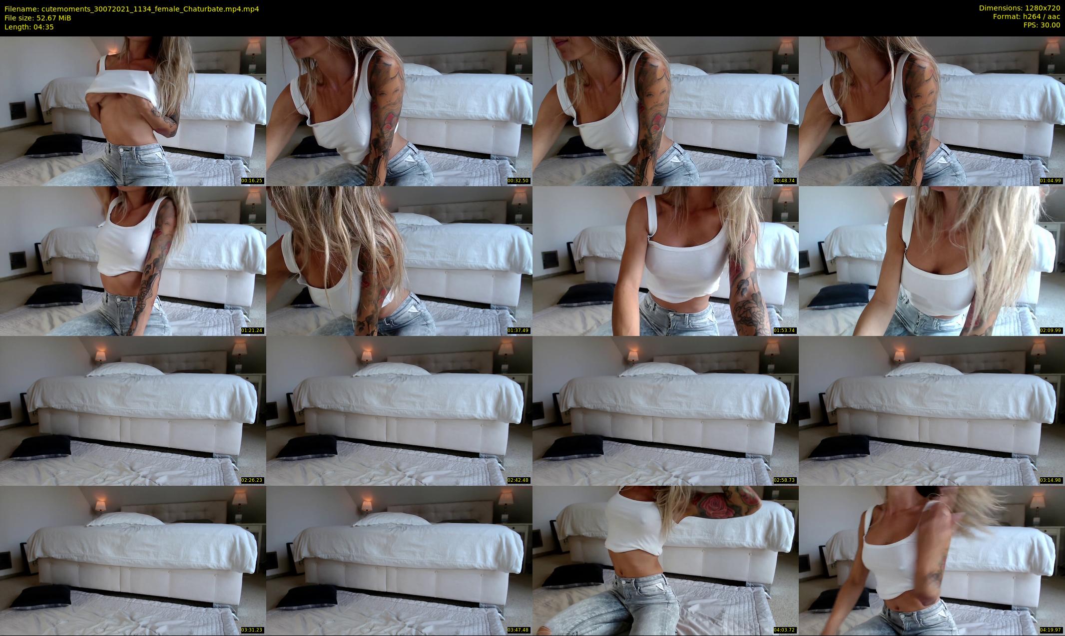 cutemoments — 5 minute Chaturbate female cam show recording, 720p, Jul 30, 2021