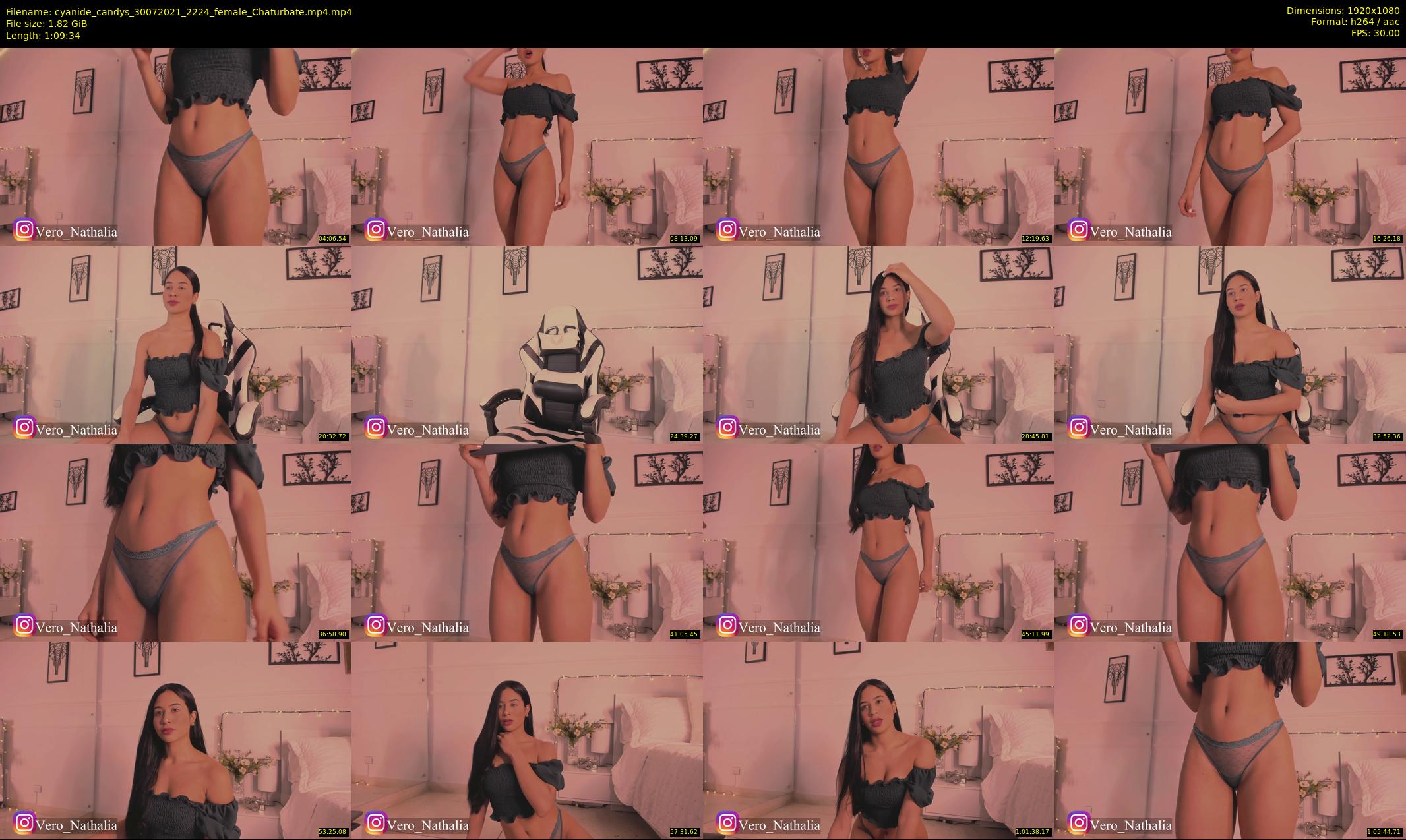 cyanide_candys — 70 minute Chaturbate female cam show recording, 1080p, Jul 30, 2021