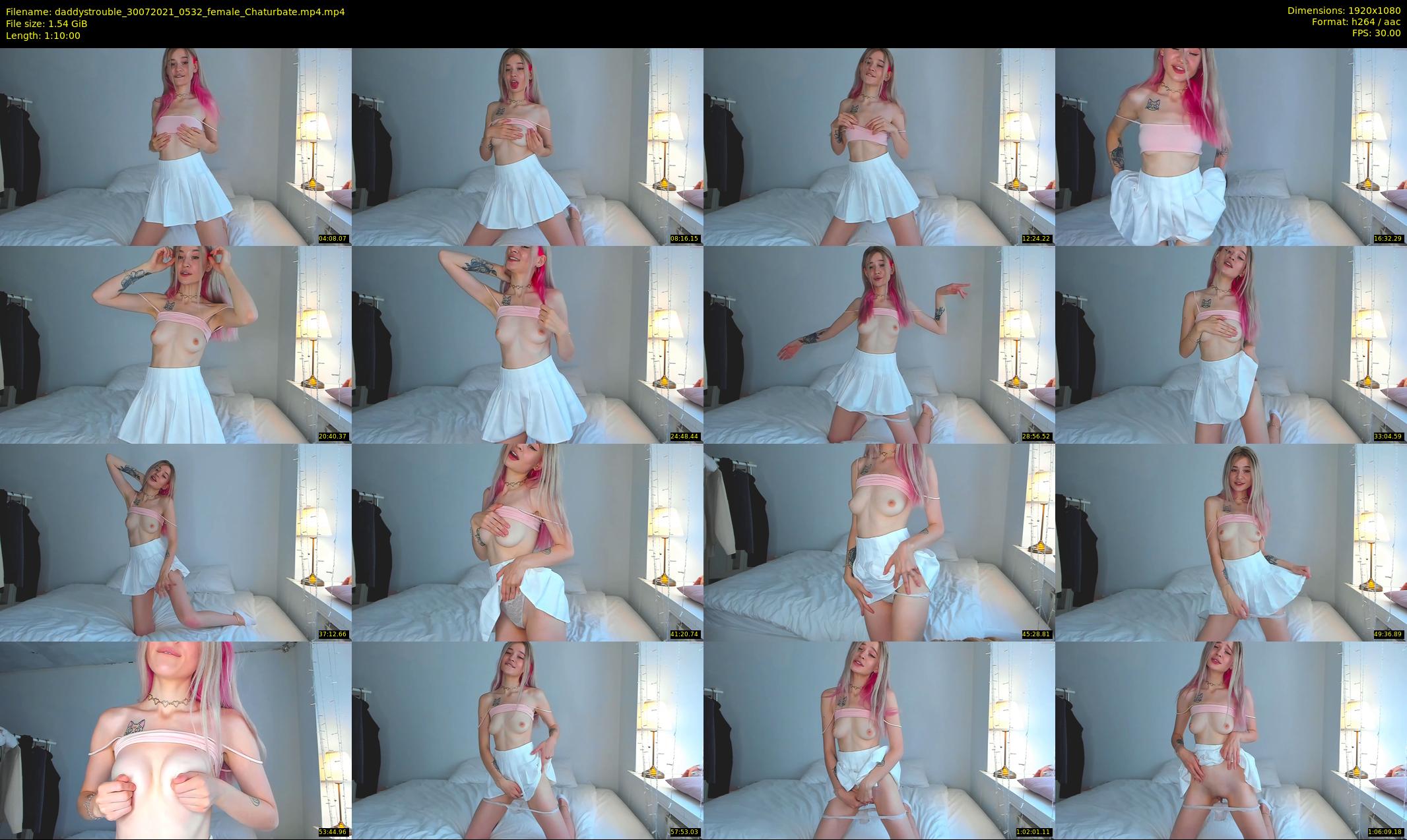 daddystrouble — 70 minute Chaturbate female cam show recording, 1080p, Jul 30, 2021