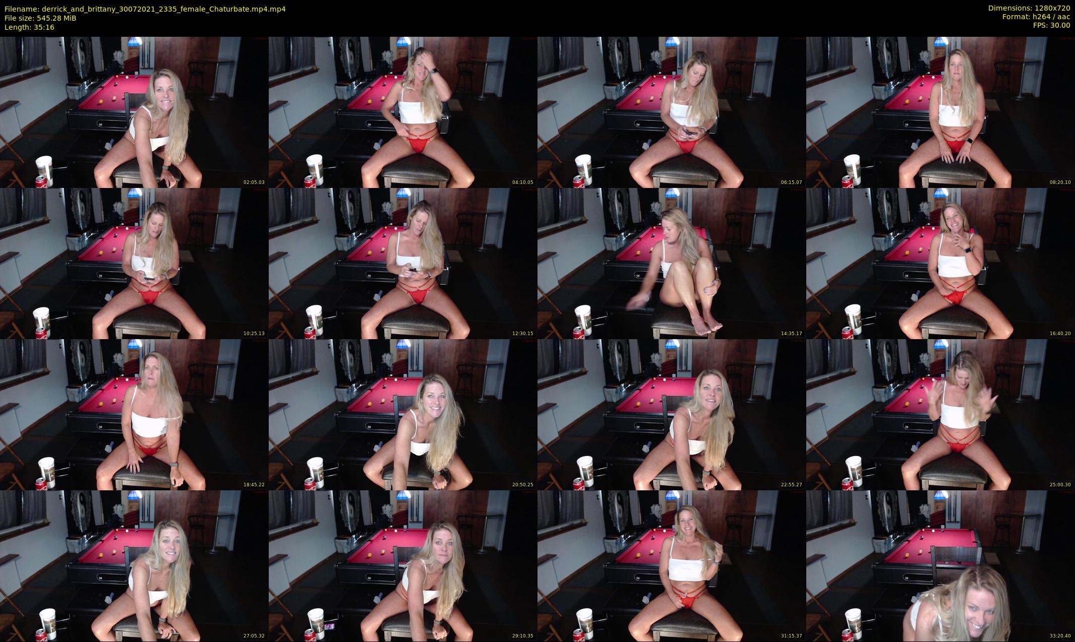 derrick_and_brittany — 36 minute Chaturbate couple cam show recording, 720p, Jul 30, 2021