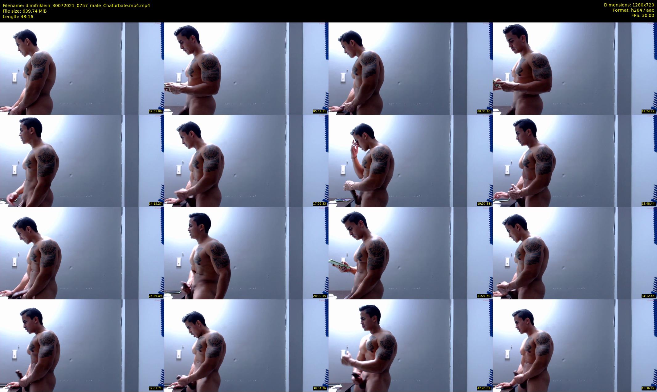 dimitriklein — 49 minute Chaturbate male cam show recording, 720p, Jul 30, 2021