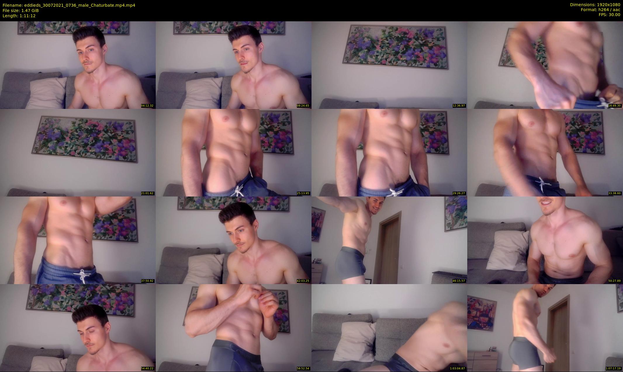 eddieds — 72 minute Chaturbate male cam show recording, 1080p, Jul 30, 2021
