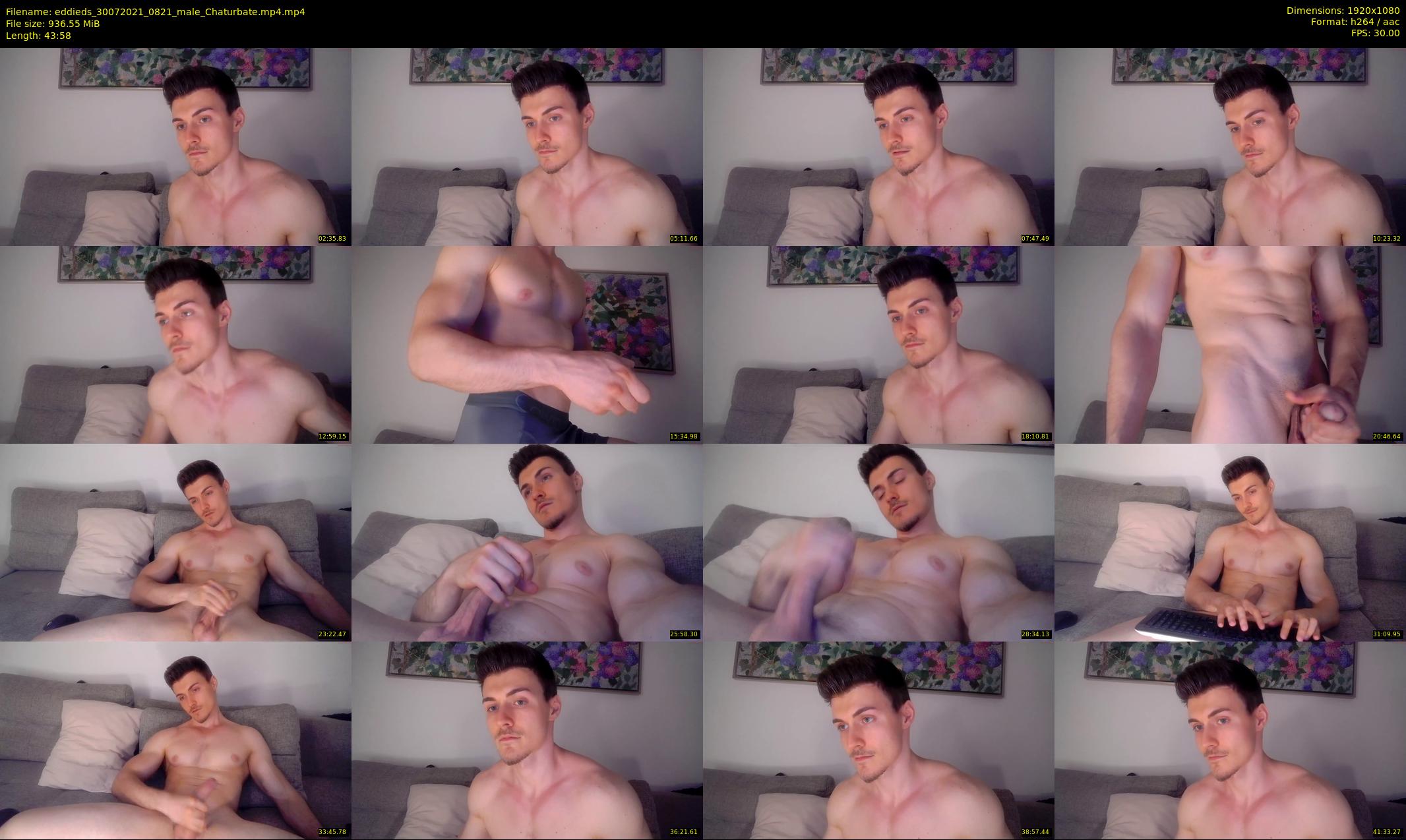 eddieds — 44 minute Chaturbate male cam show recording, 1080p, Jul 30, 2021