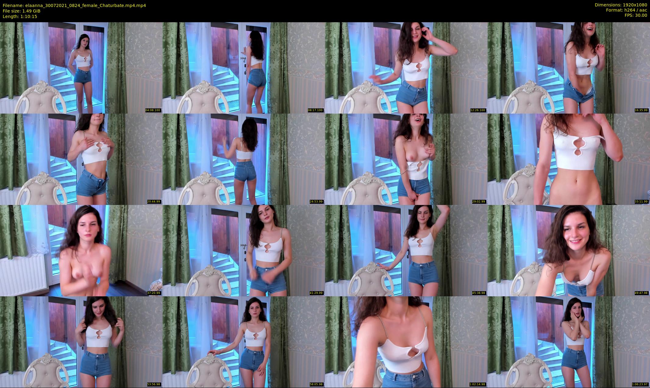elaanna — 71 minute Chaturbate female cam show recording, 1080p, Jul 30, 2021