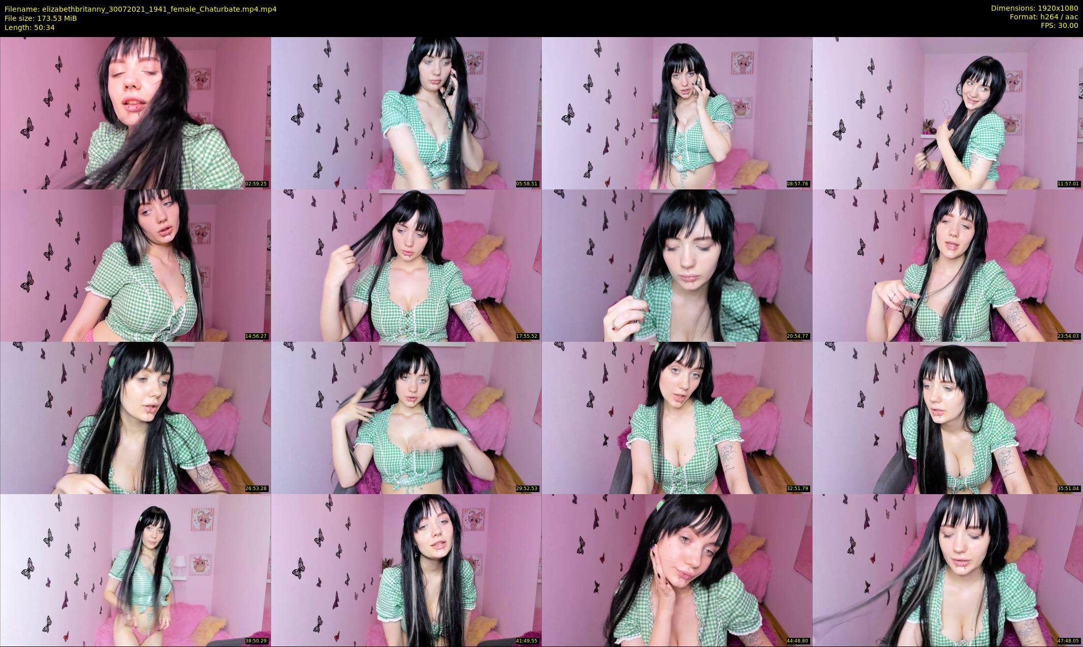 elizabethbritanny — 51 minute Chaturbate female cam show recording, 1080p, Jul 30, 2021