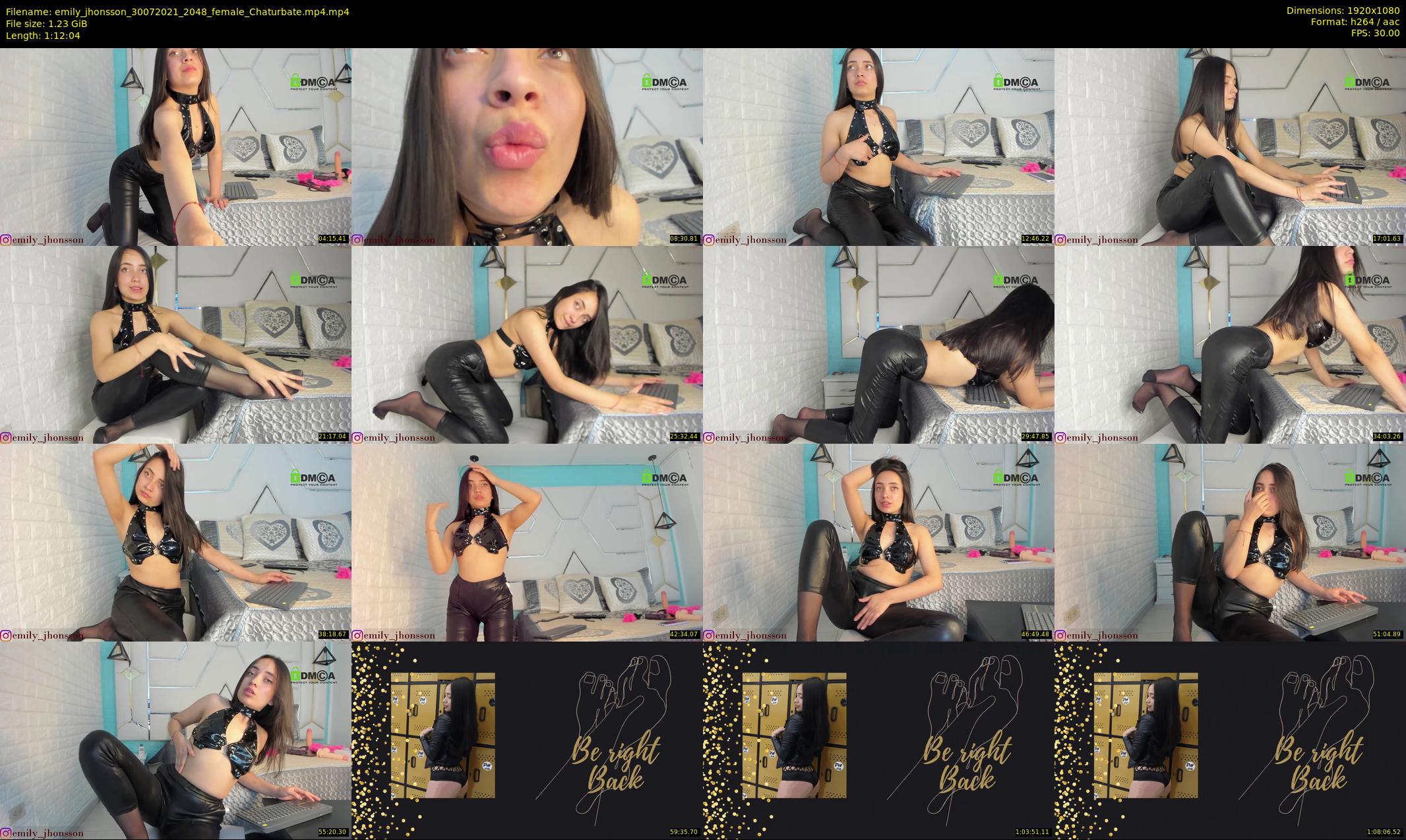 emily_jhonsson — 73 minute Chaturbate female cam show recording, 1080p, Jul 30, 2021