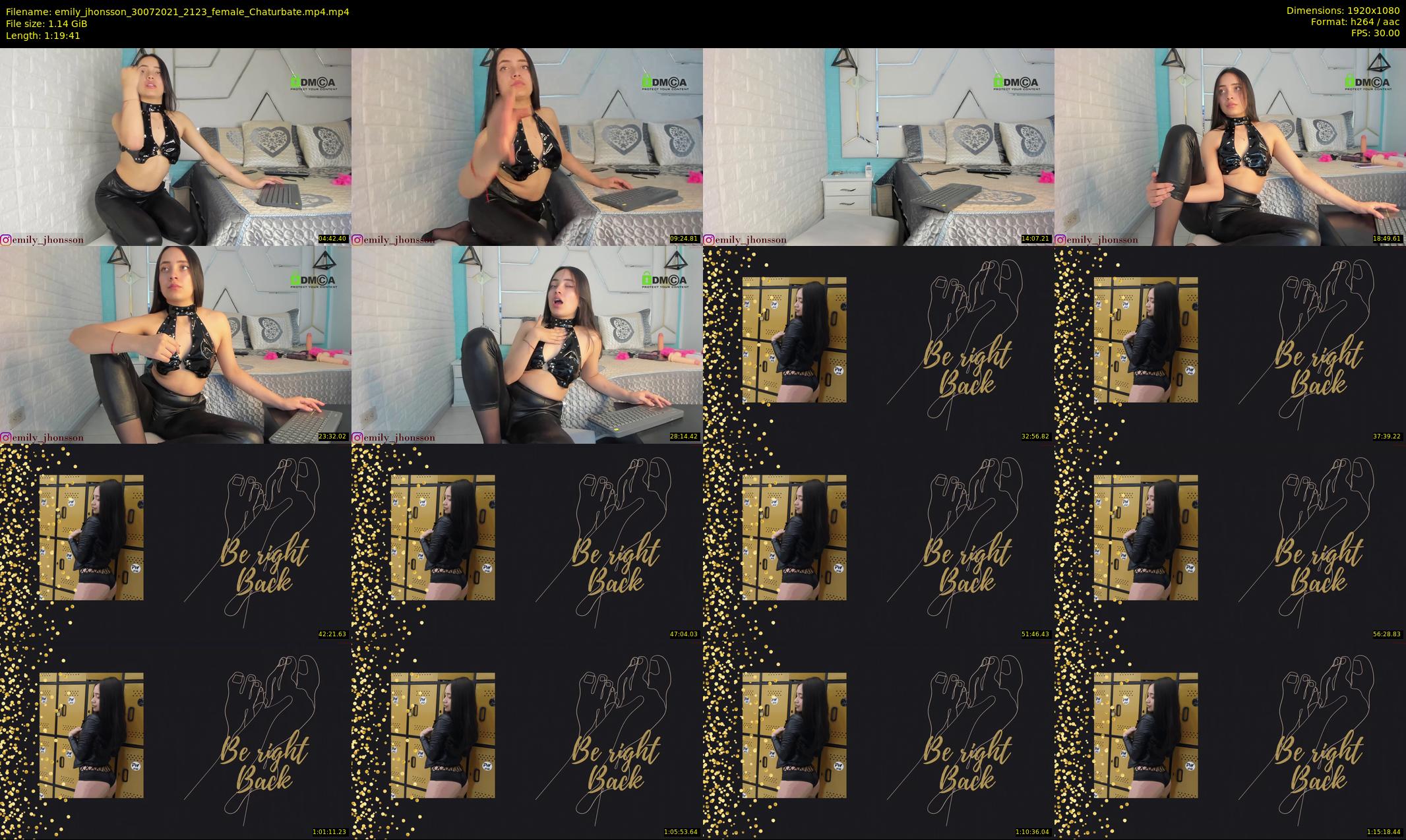 emily_jhonsson — 80 minute Chaturbate female cam show recording, 1080p, Jul 30, 2021