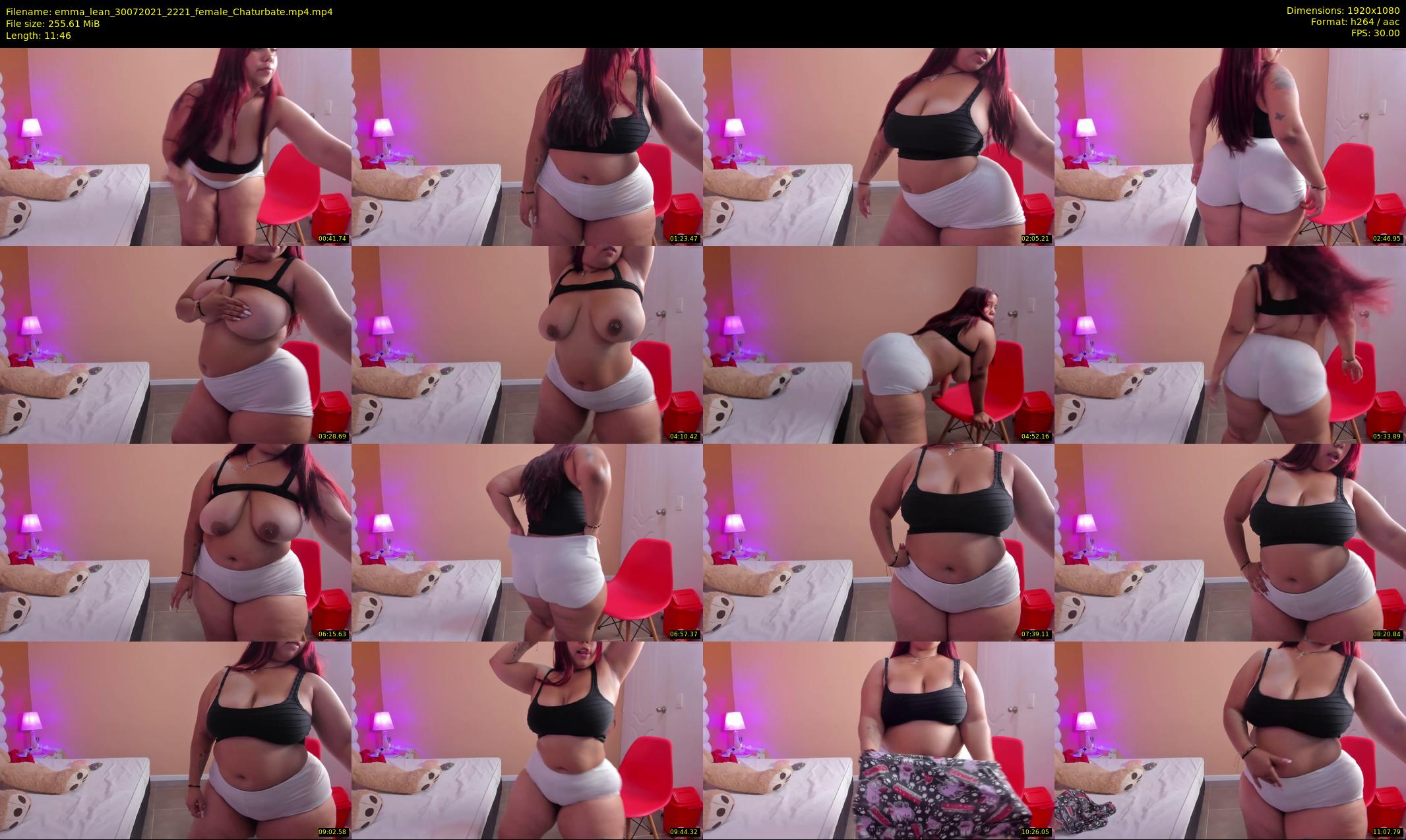 emma_lean — 12 minute Chaturbate female cam show recording, 1080p, Jul 30, 2021