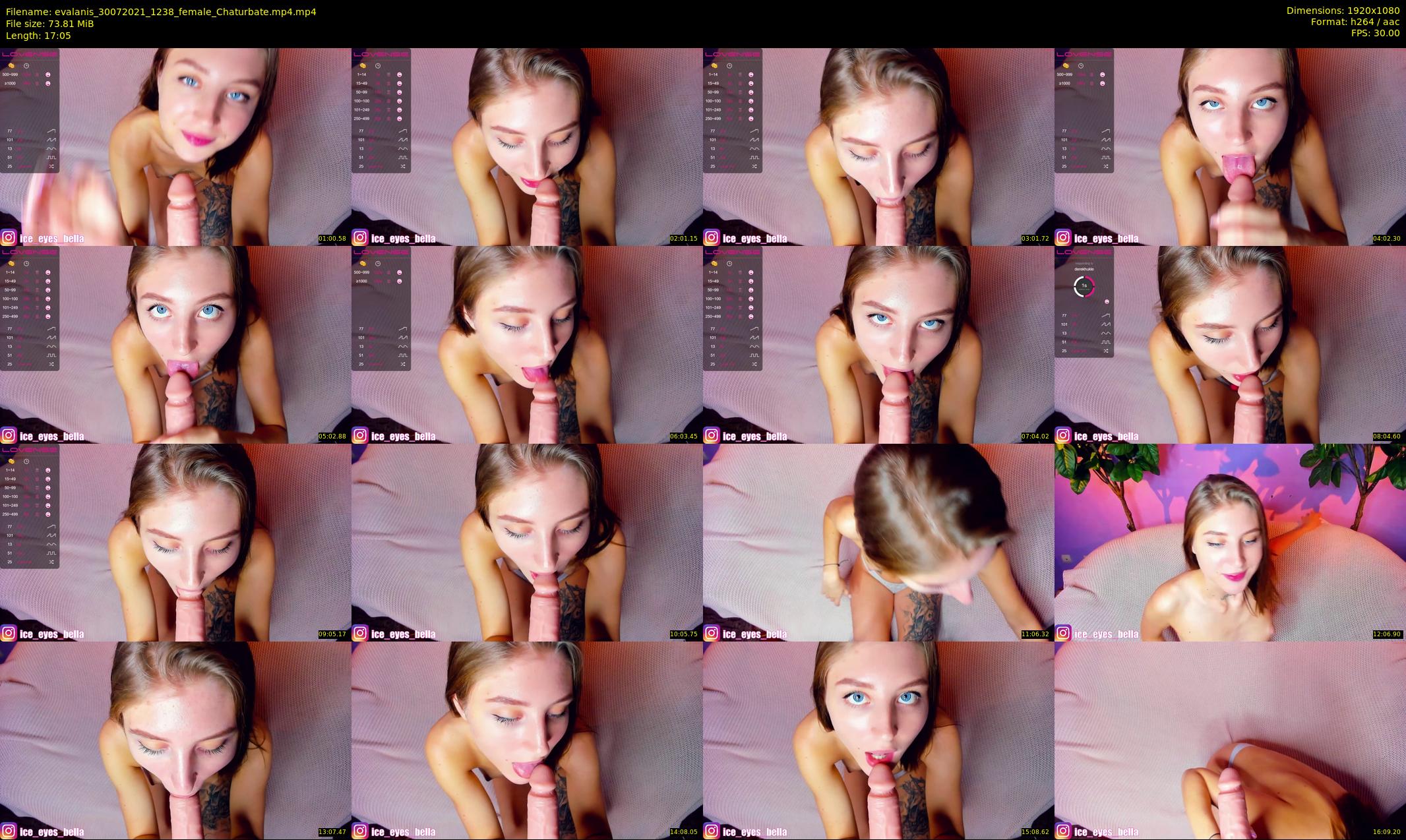 evalanis — 18 minute Chaturbate couple cam show recording, 1080p, Jul 30, 2021