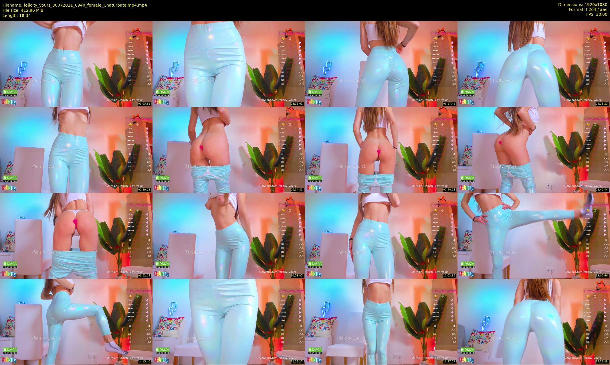 felicity_yours — 19 minute Chaturbate female cam show recording, 1080p, Jul 30, 2021