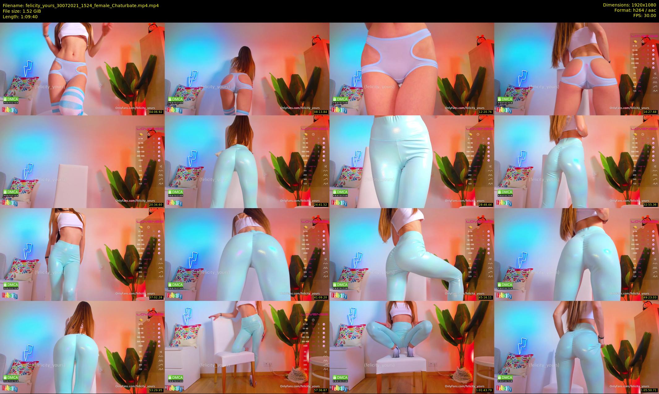 felicity_yours — 70 minute Chaturbate female cam show recording, 1080p, Jul 30, 2021