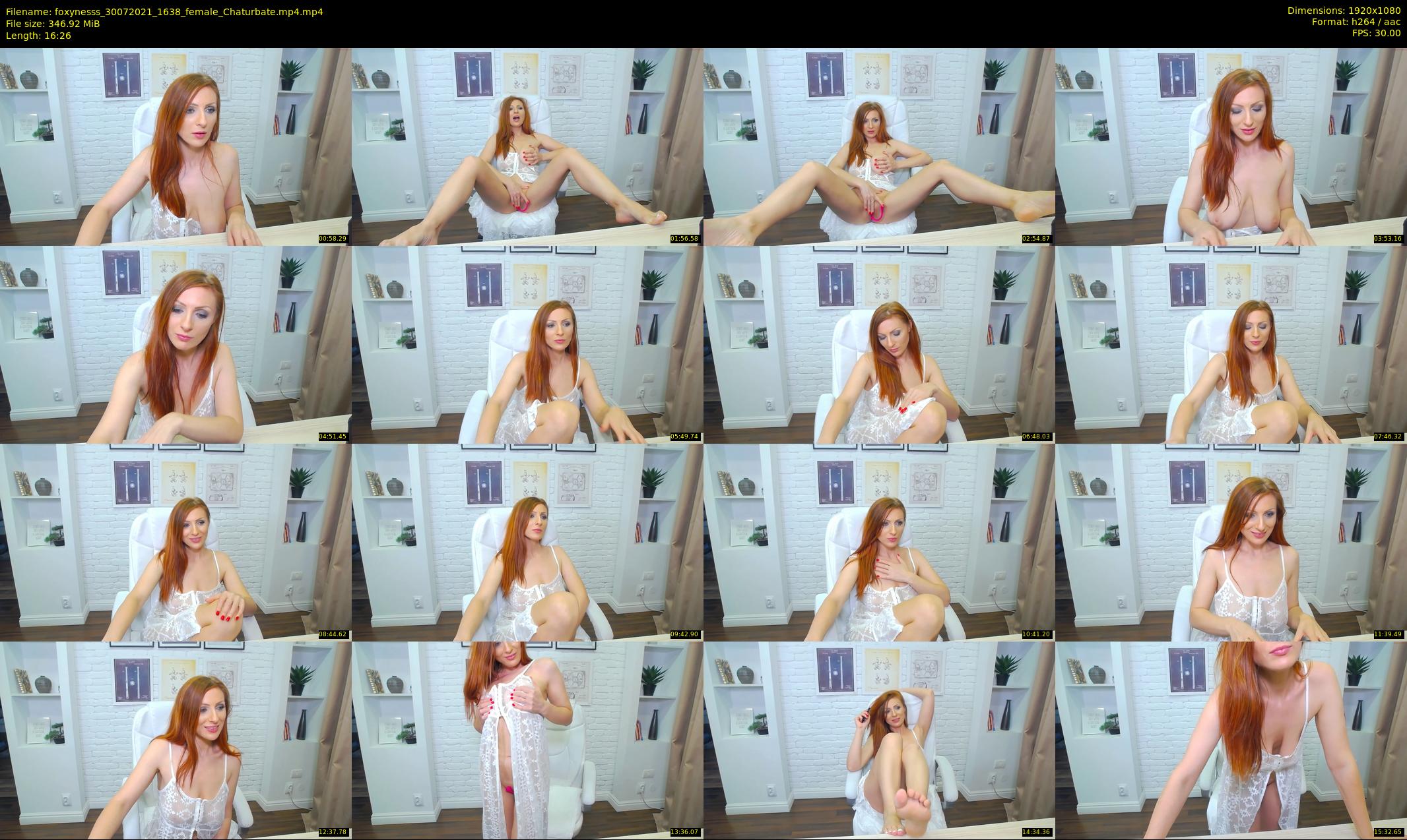 foxynesss — 17 minute Chaturbate female cam show recording, 1080p, Jul 30, 2021