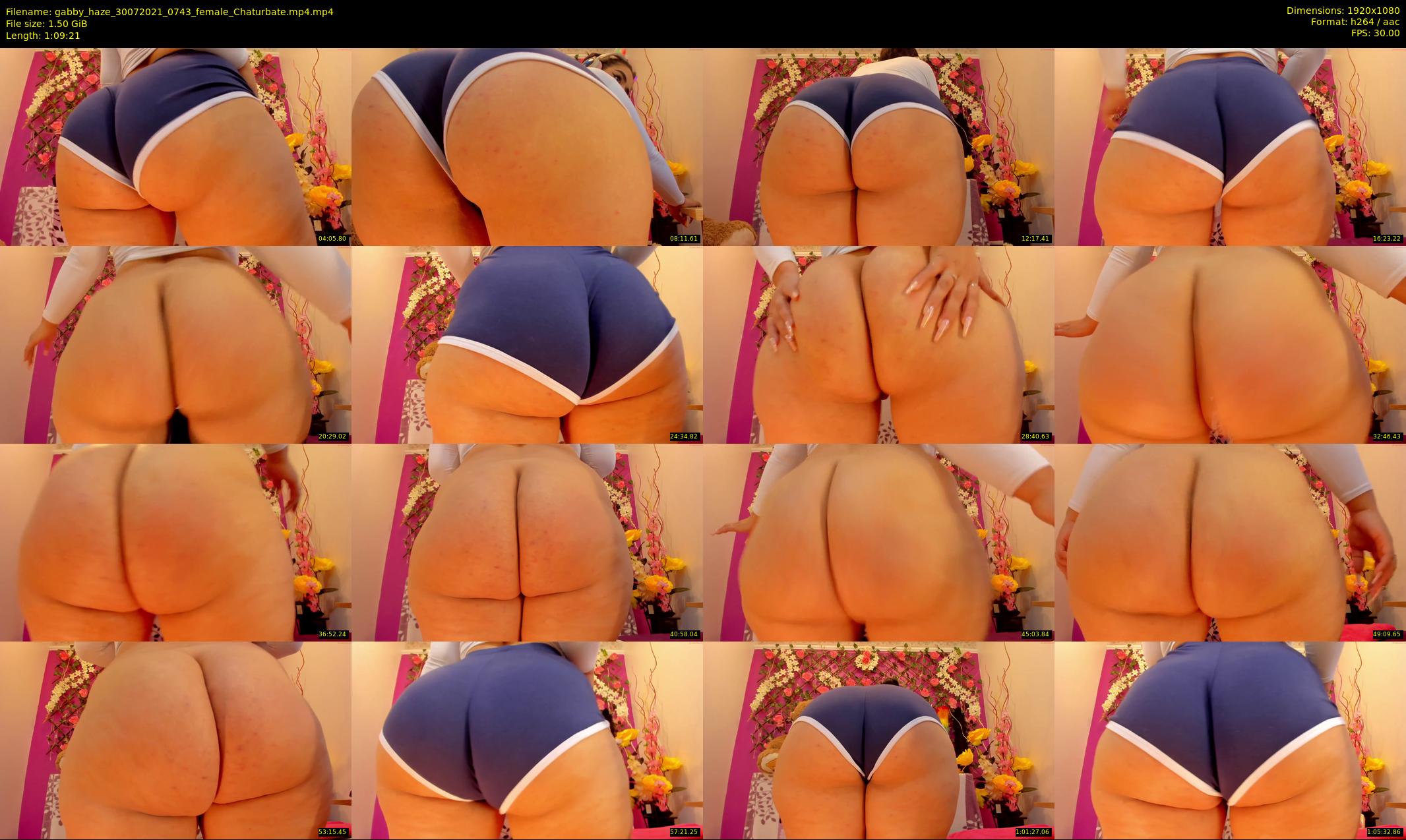 gabby_haze — 70 minute Chaturbate female cam show recording, 1080p, Jul 30, 2021