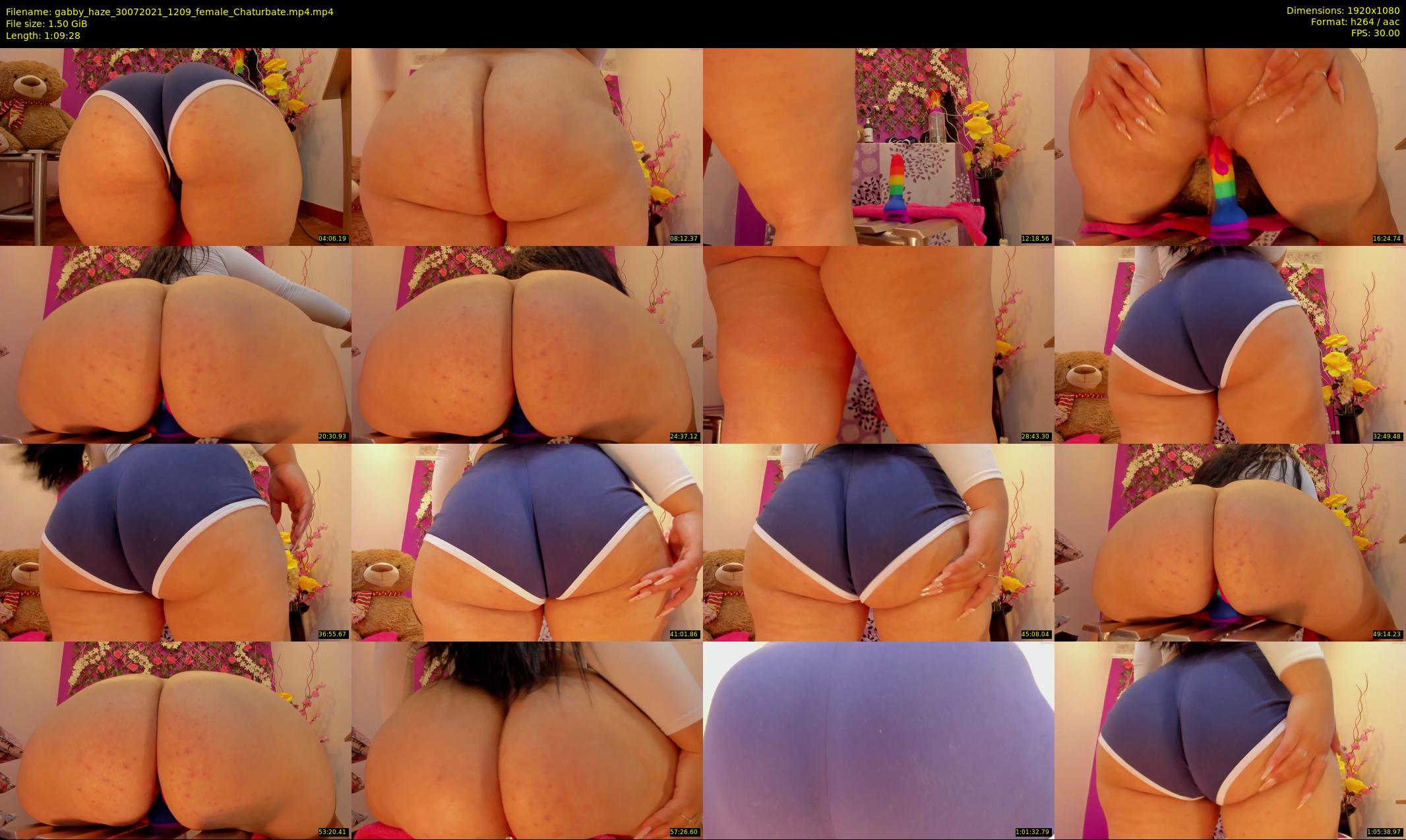 gabby_haze — 70 minute Chaturbate female cam show recording, 1080p, Jul 30, 2021