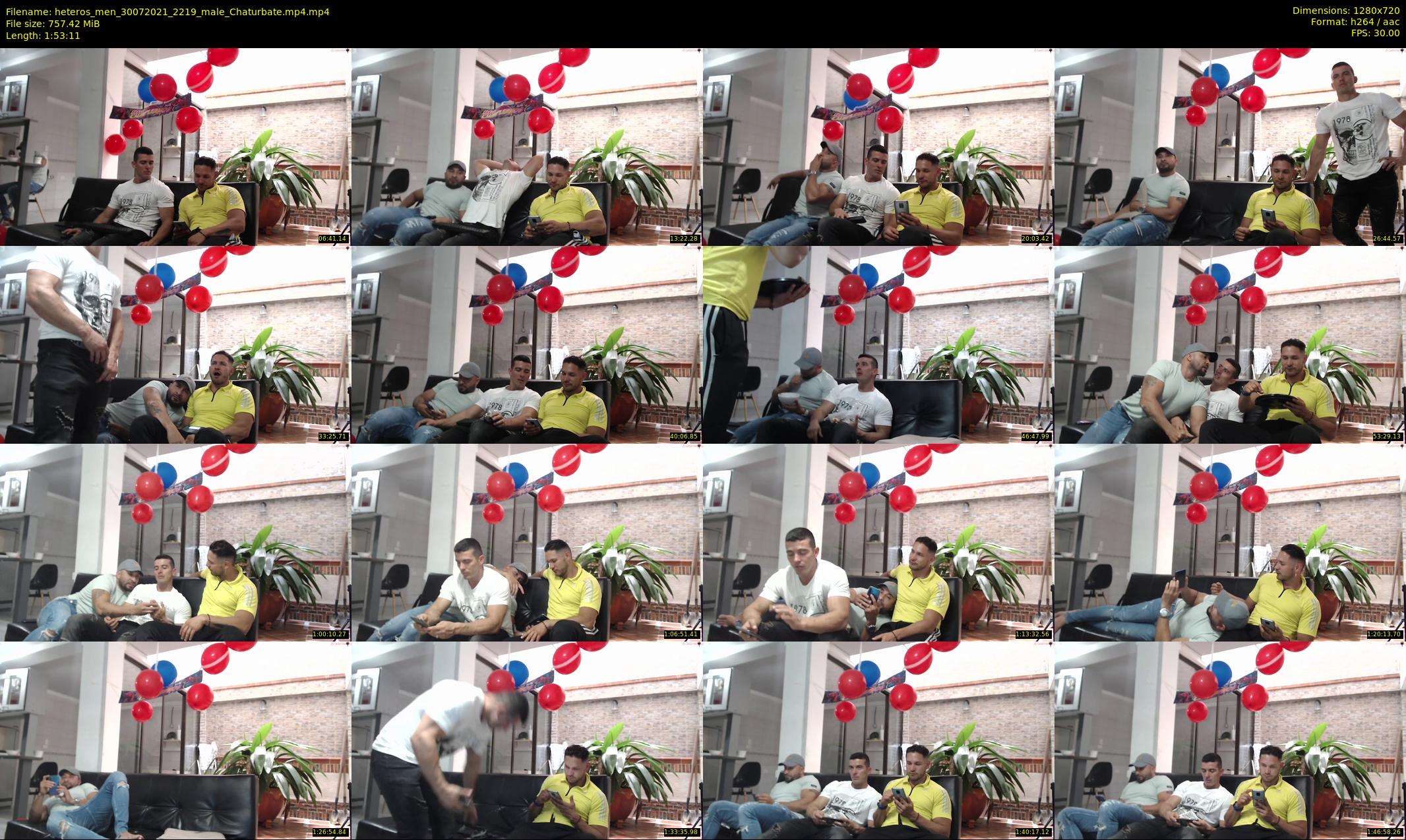 heteros_men — 114 minute Chaturbate male cam show recording, 720p, Jul 30, 2021