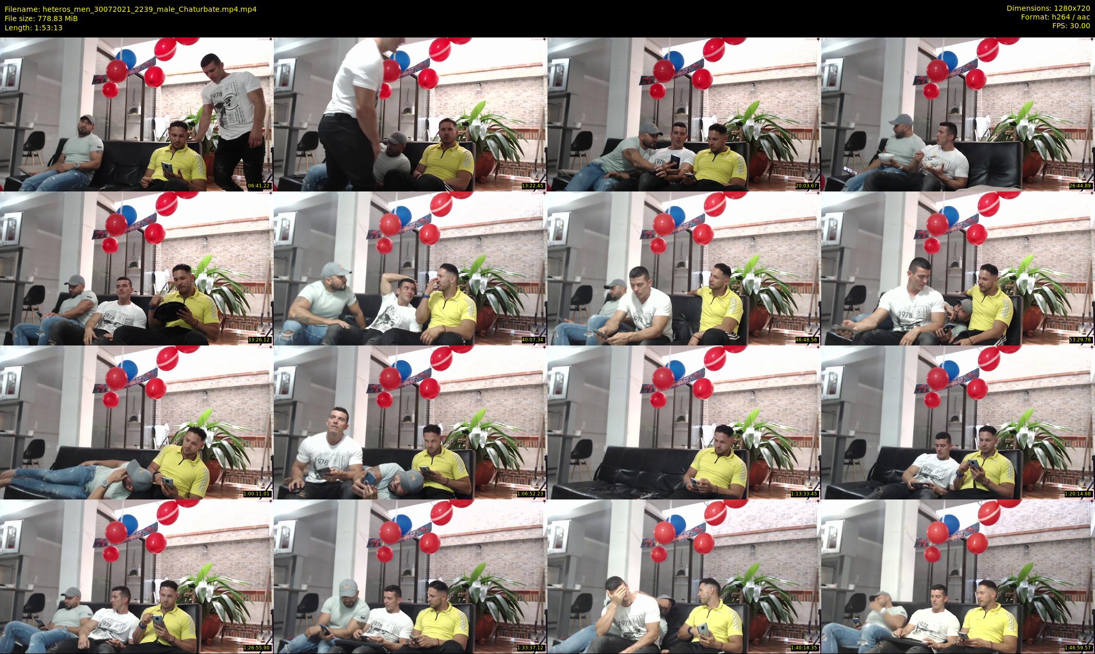 heteros_men — 114 minute Chaturbate male cam show recording, 720p, Jul 30, 2021
