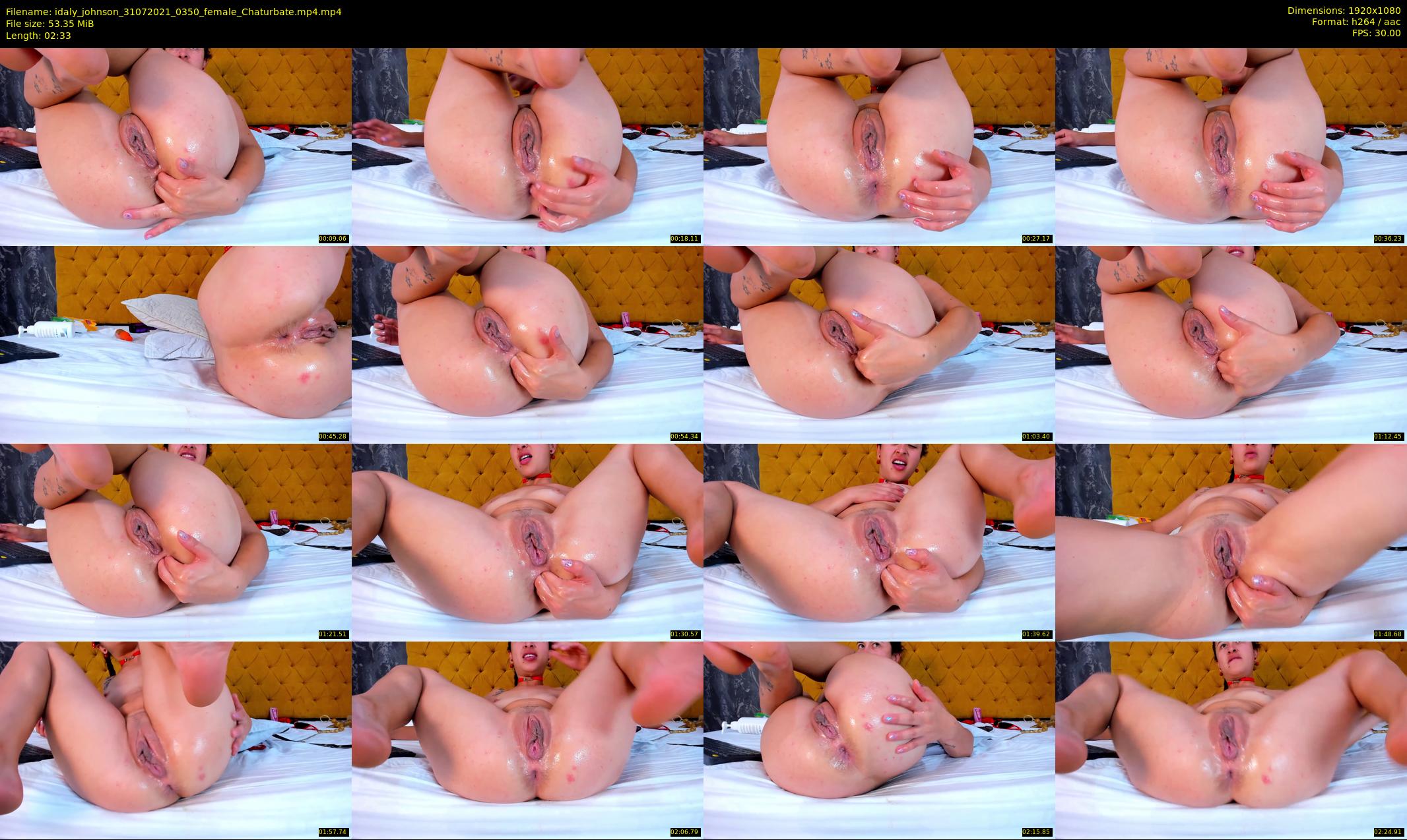 idaly_johnson — 3 minute Chaturbate female cam show recording, 1080p, Jul 31, 2021