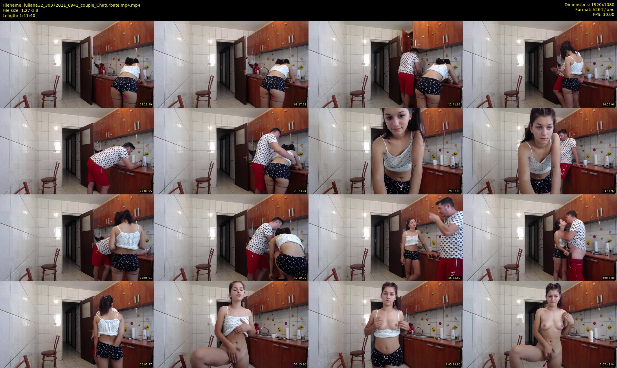 iuliana32 — 72 minute Chaturbate couple cam show recording, 1080p, Jul 30, 2021