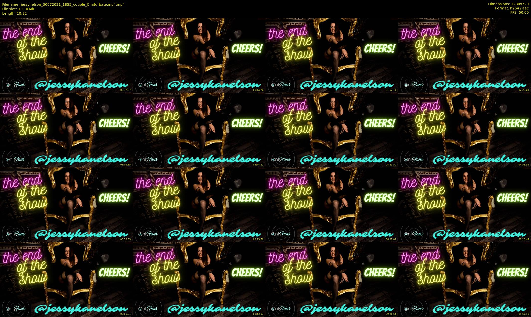 jessynelson — 11 minute Chaturbate female cam show recording, 720p, Jul 30, 2021