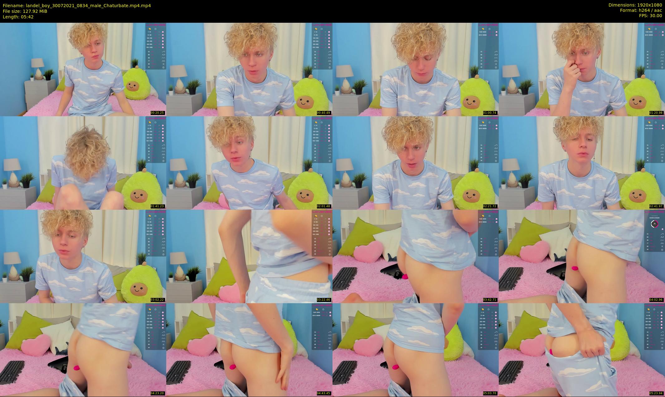 landel_boy — 6 minute Chaturbate male cam show recording, 1080p, Jul 30, 2021