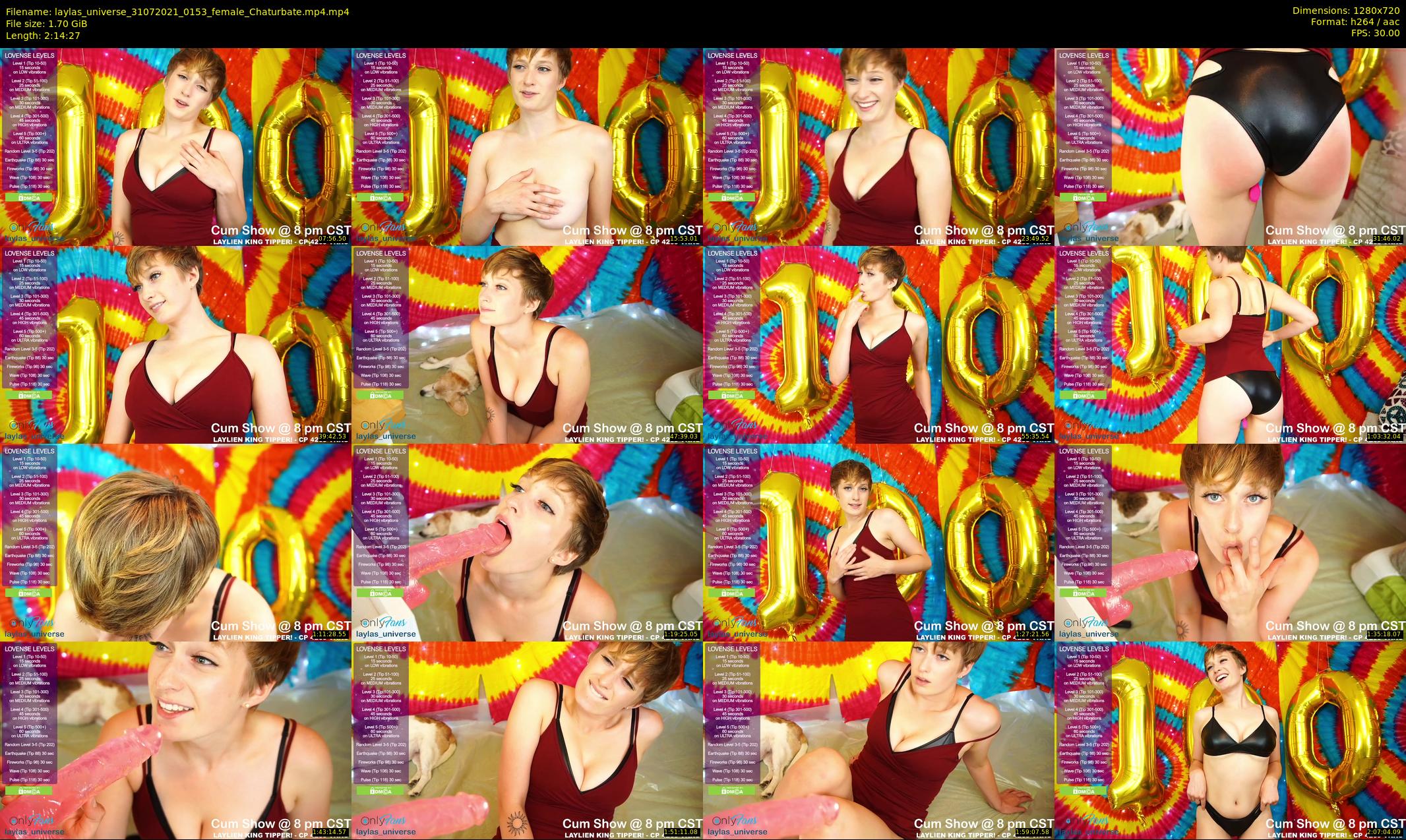 laylas_universe — 135 minute Chaturbate female cam show recording, 720p, Jul 31, 2021