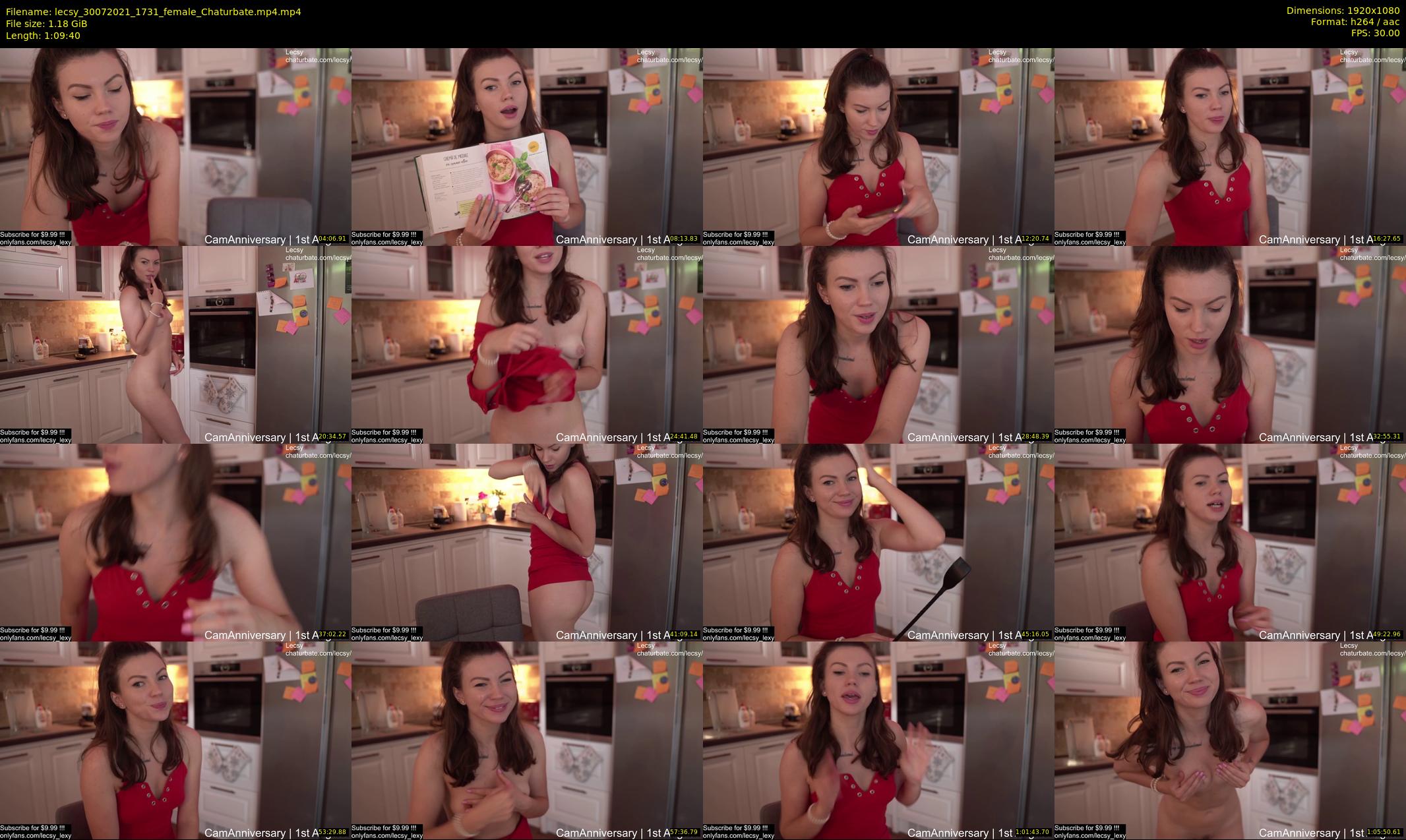 lecsy — 70 minute Chaturbate female cam show recording, 1080p, Jul 30, 2021