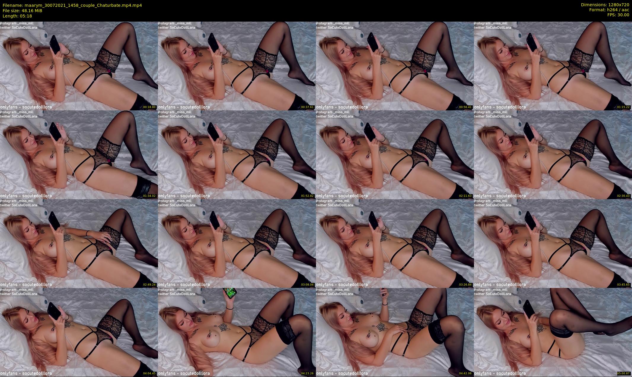 maarym — 6 minute Chaturbate couple cam show recording, 720p, Jul 30, 2021