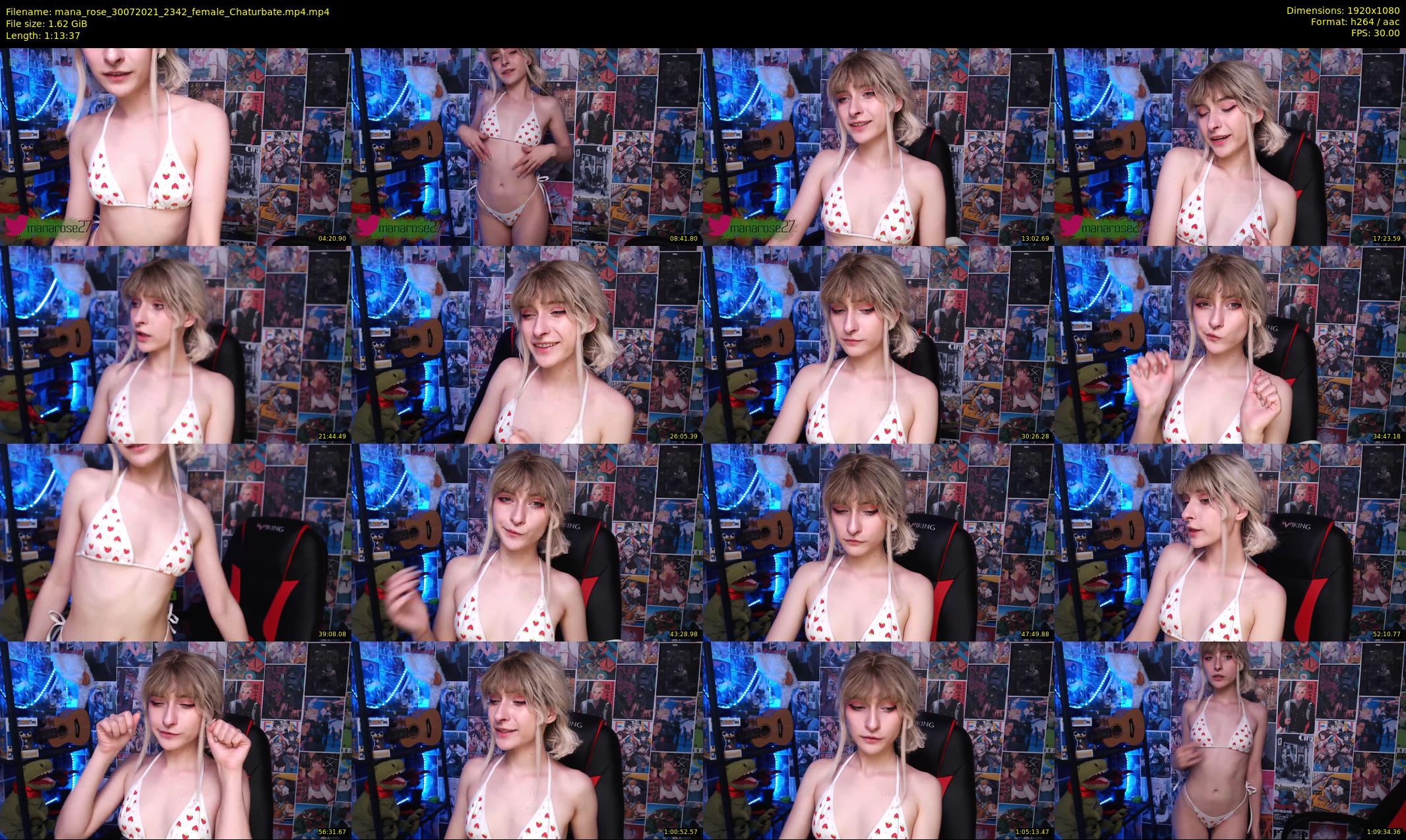 mana_rose — 74 minute Chaturbate female cam show recording, 1080p, Jul 30, 2021