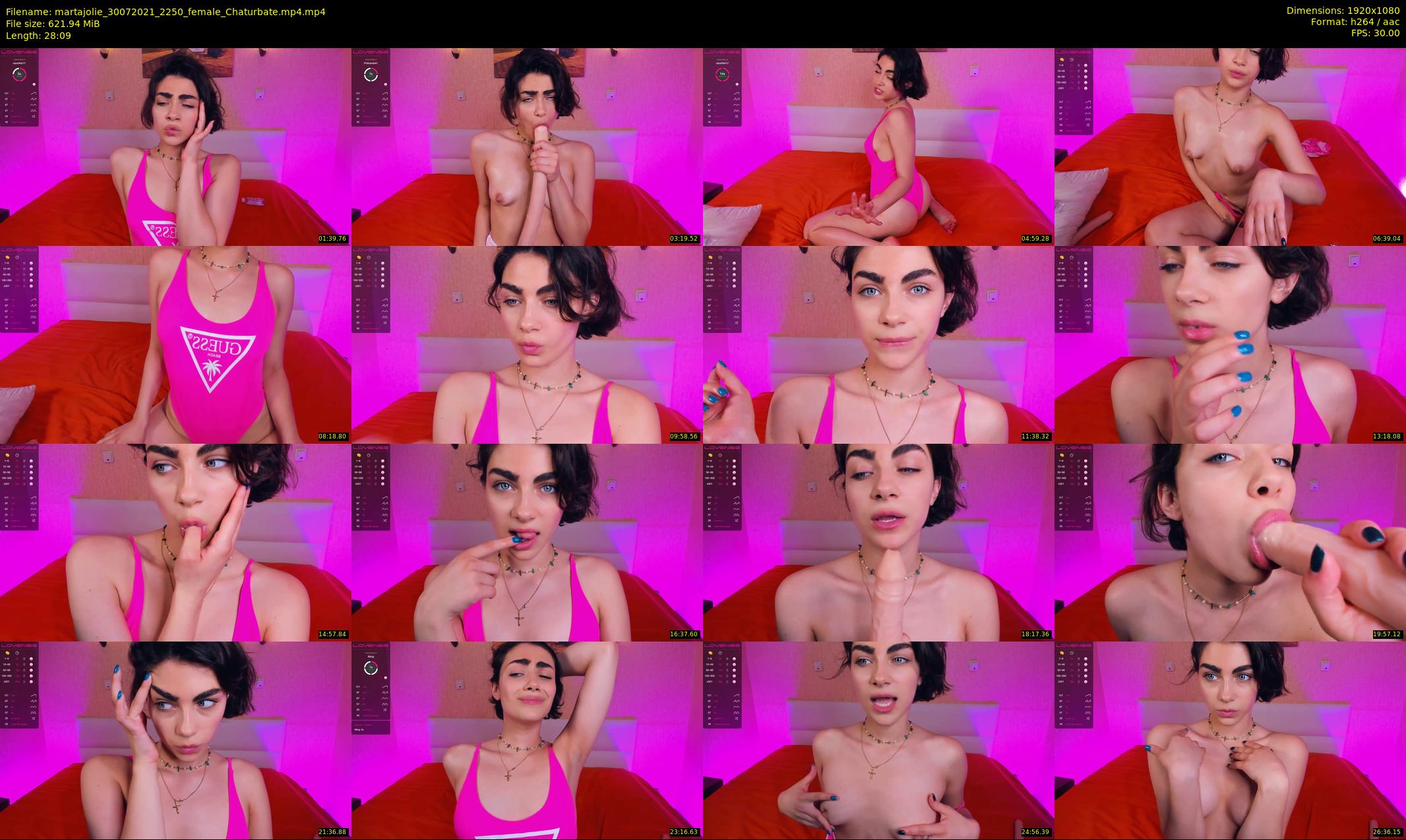 martajolie — 29 minute Chaturbate female cam show recording, 1080p, Jul 30, 2021