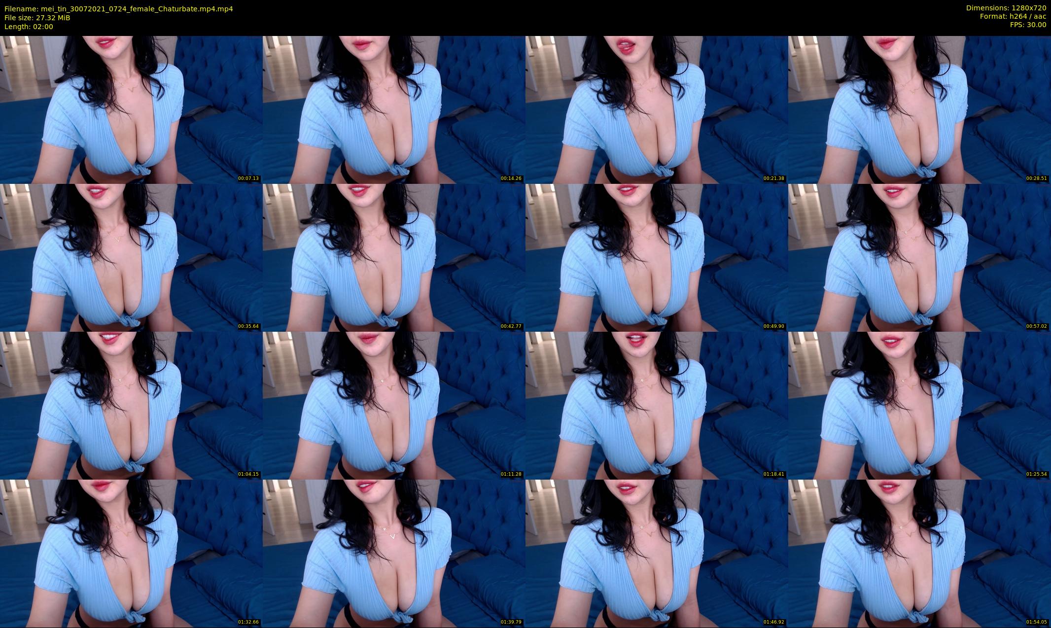 mei_tin — 2 minute Chaturbate female cam show recording, 720p, Jul 30, 2021
