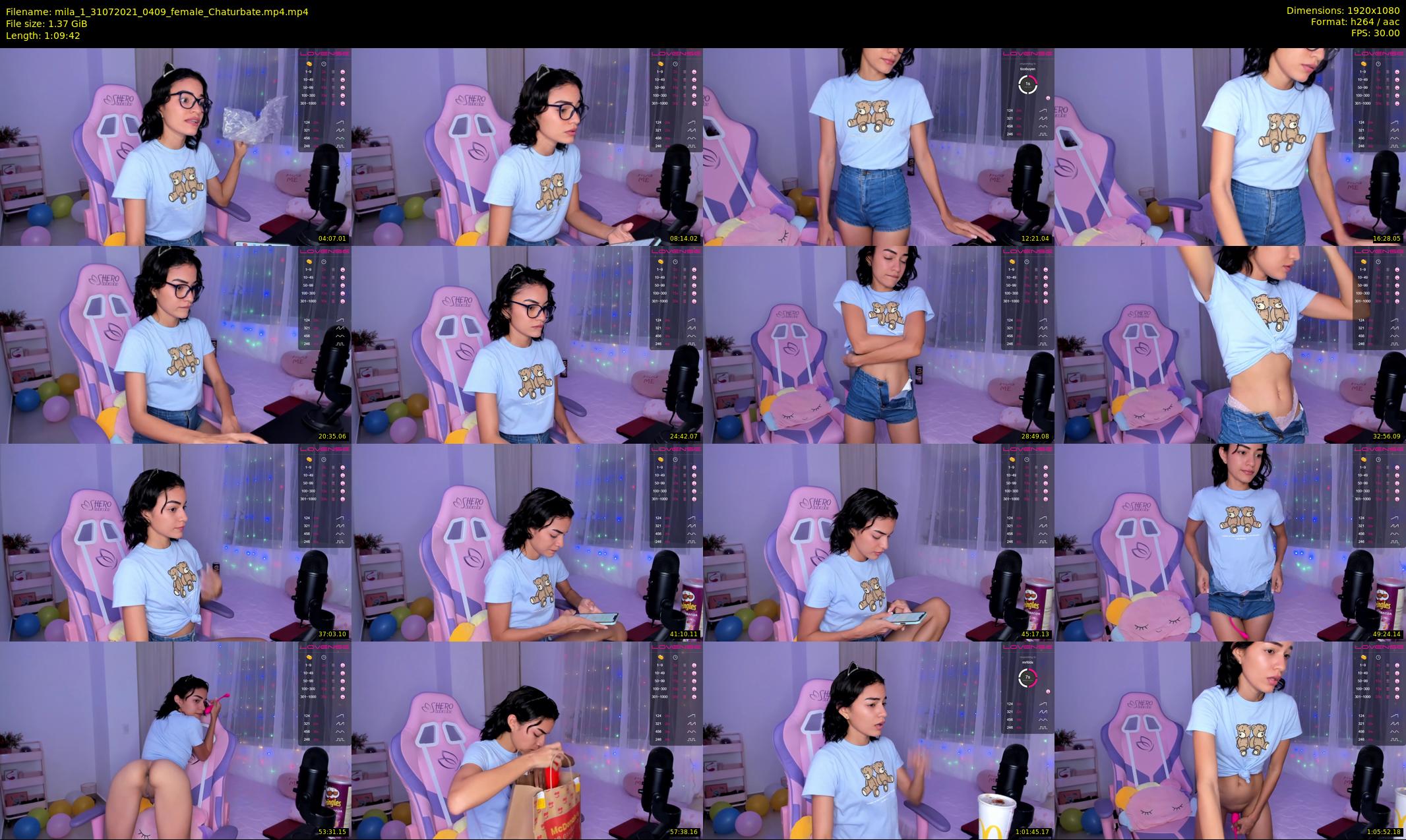 mila_1 — 70 minute Chaturbate female cam show recording, 1080p, Jul 31, 2021