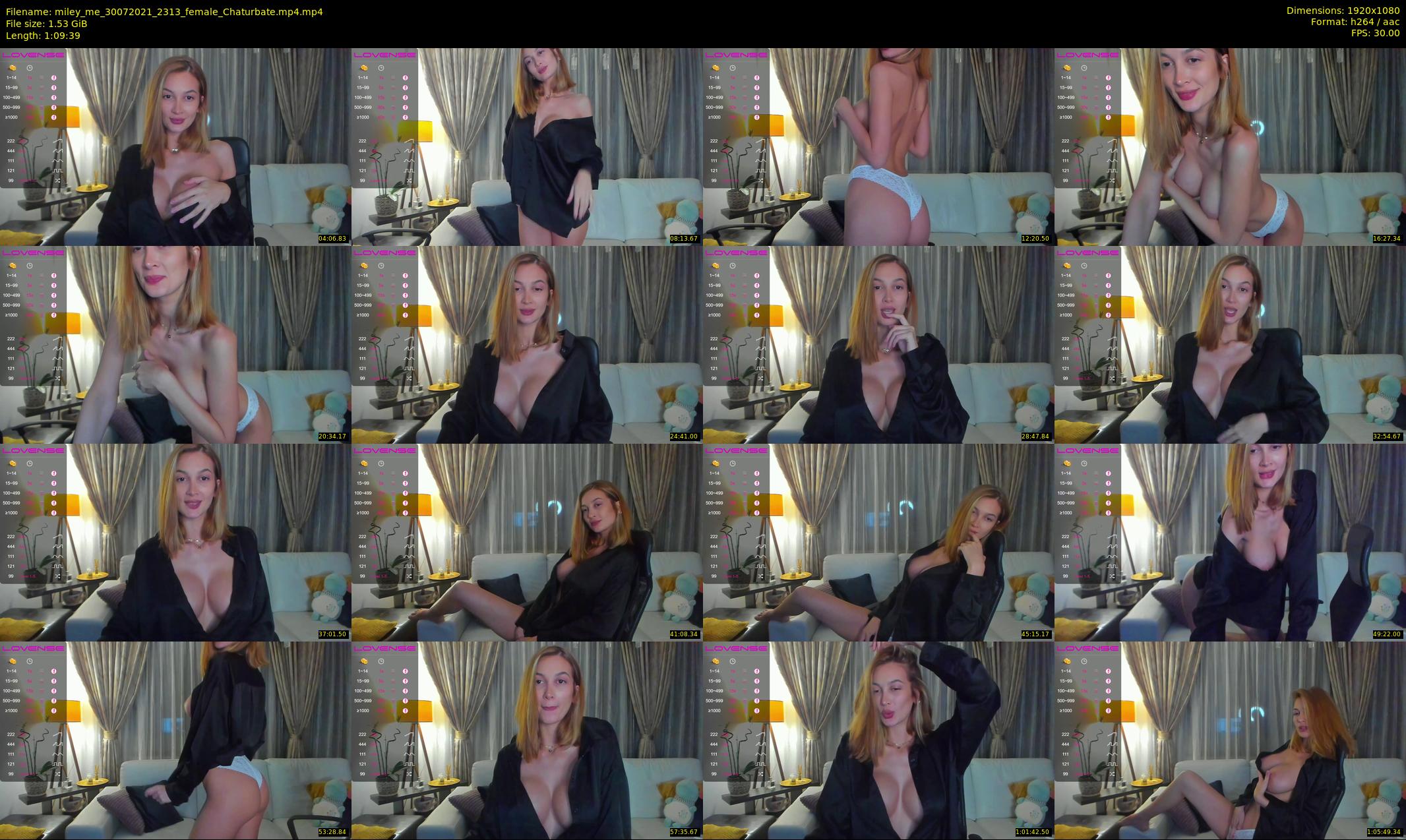 miley_me — 70 minute Chaturbate female cam show recording, 1080p, Jul 30, 2021