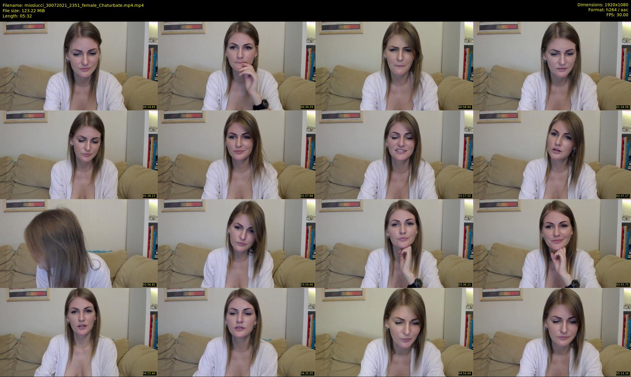misslucci — 6 minute Chaturbate female cam show recording, 1080p, Jul 30, 2021