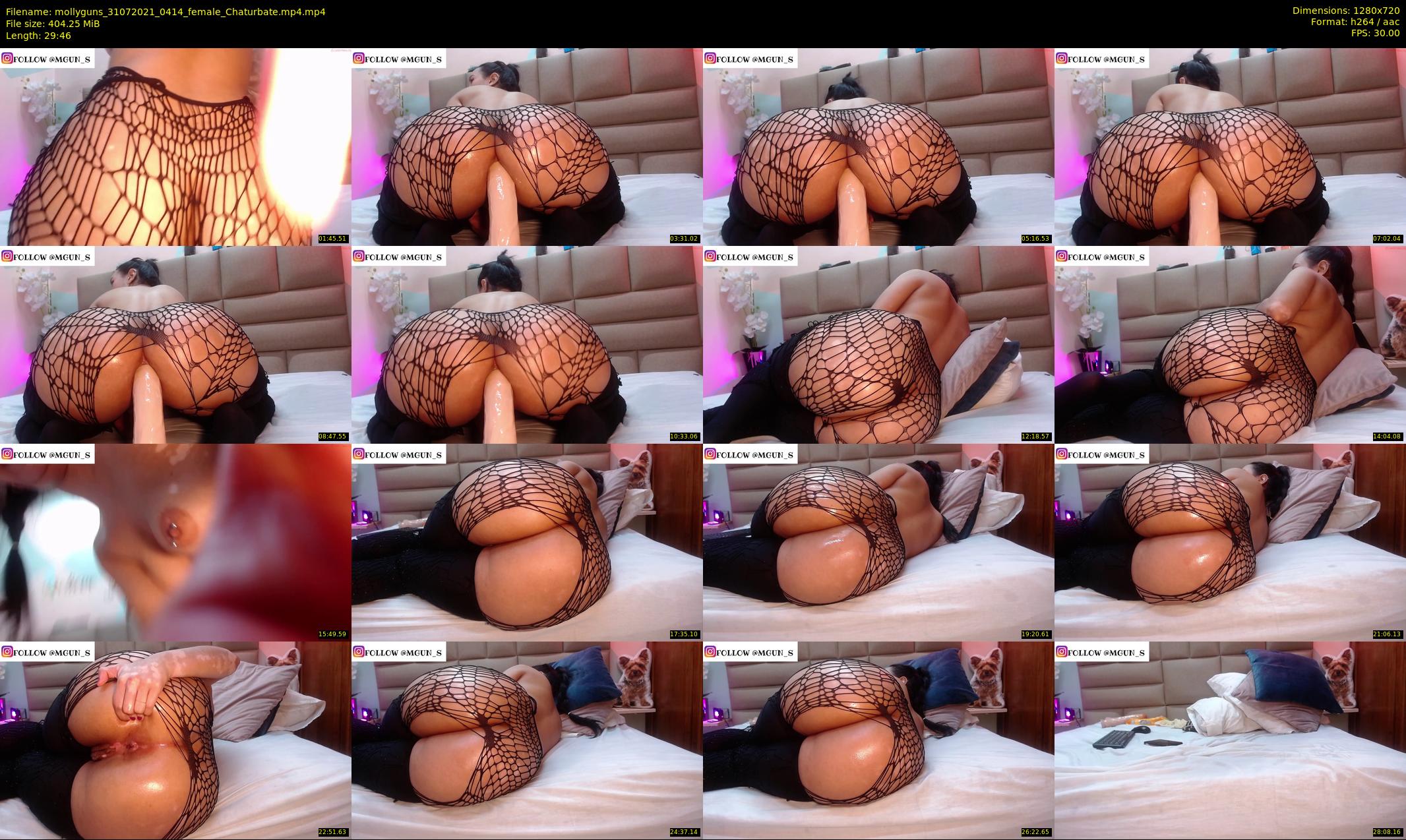 mollyguns — 30 minute Chaturbate female cam show recording, 720p, Jul 31, 2021