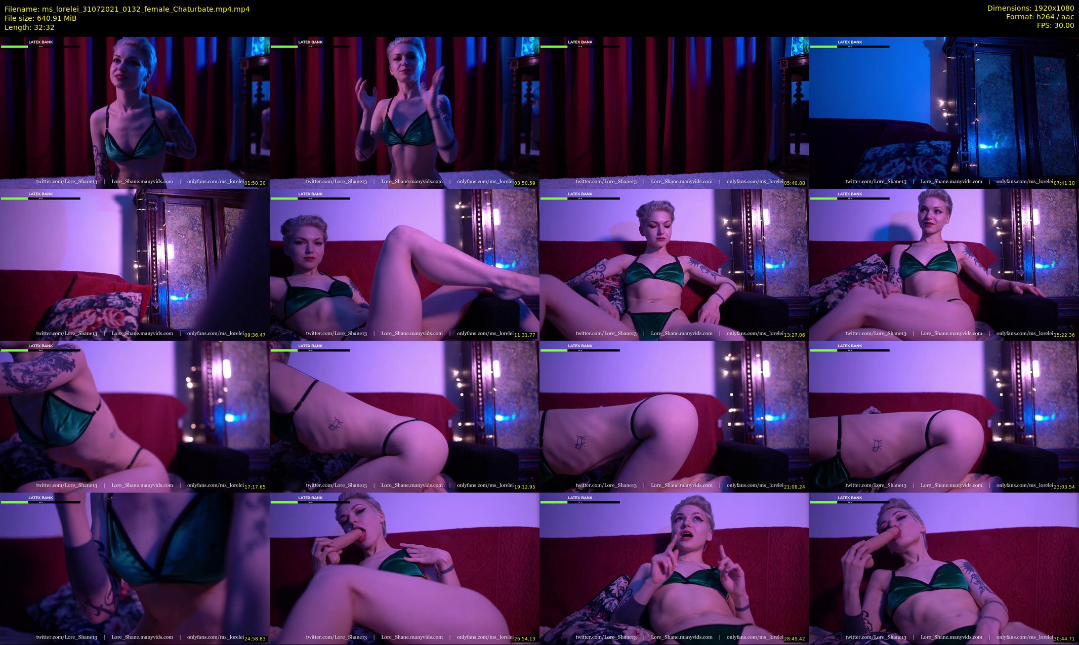 ms_lorelei — 33 minute Chaturbate female cam show recording, 1080p, Jul 31, 2021