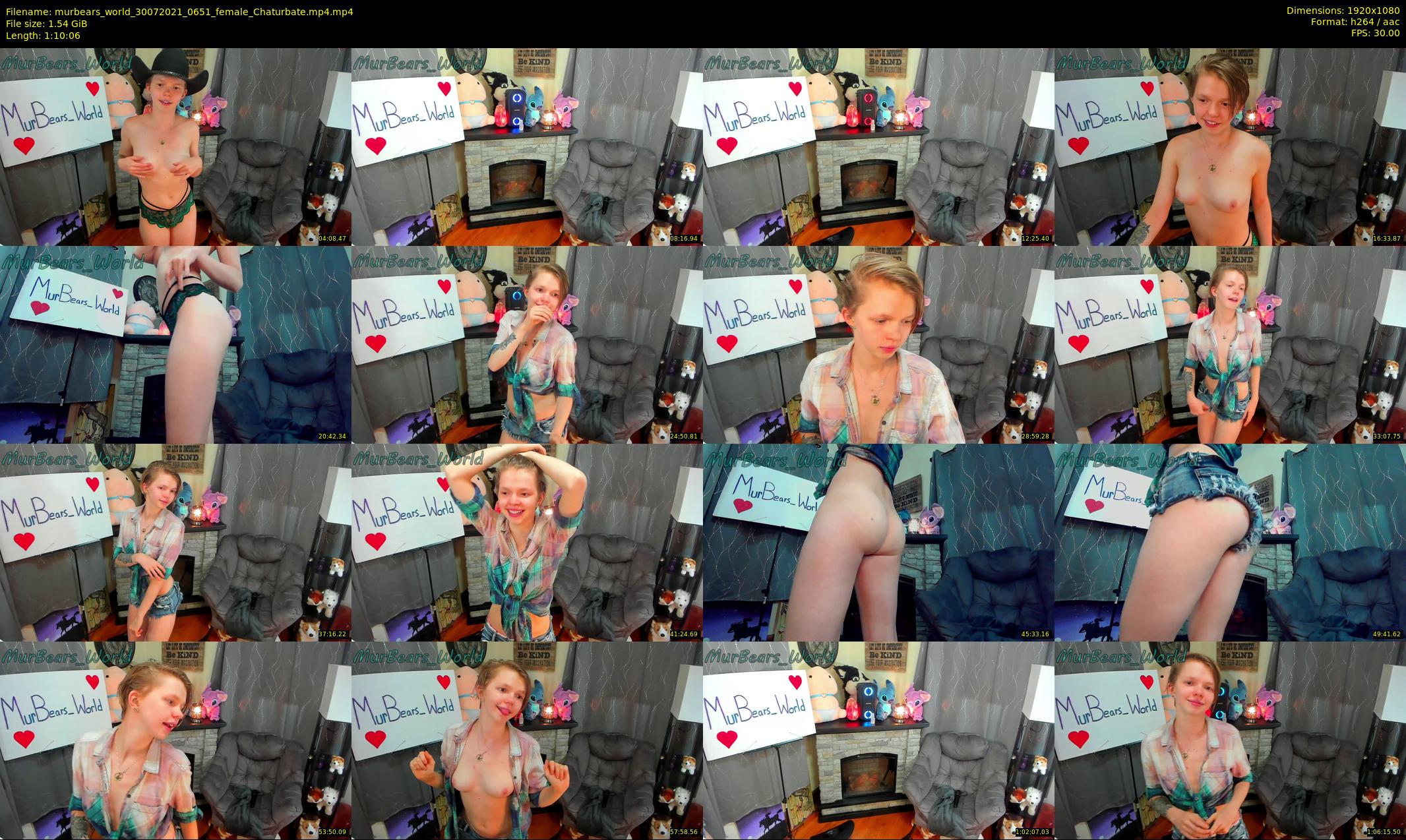 murbears_world — 71 minute Chaturbate female cam show recording, 1080p, Jul 30, 2021