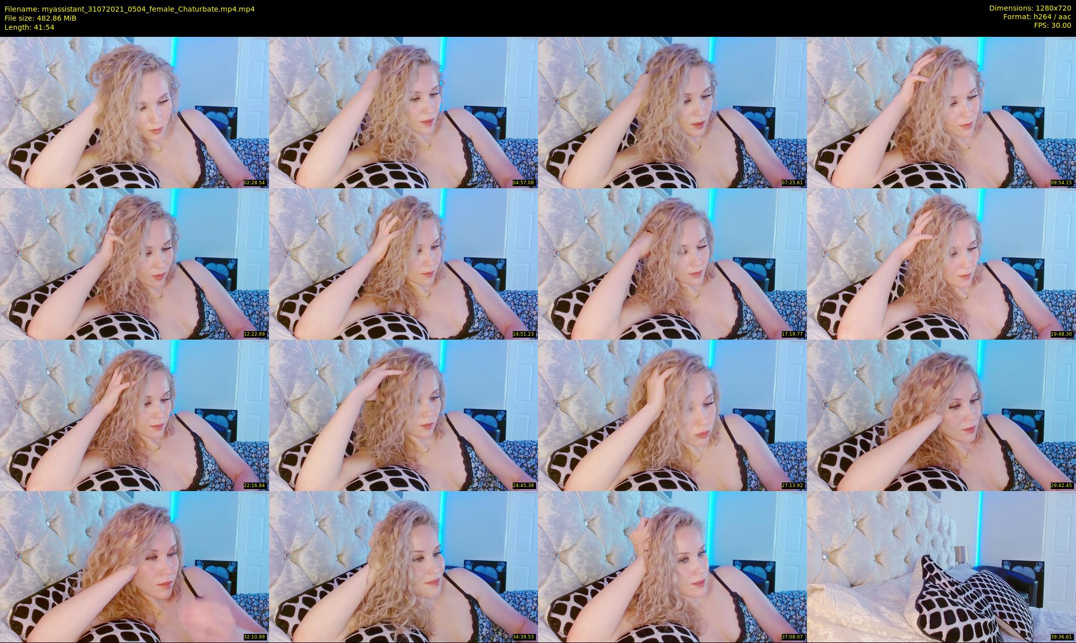 myassistant — 42 minute Chaturbate female cam show recording, 720p, Jul 31, 2021