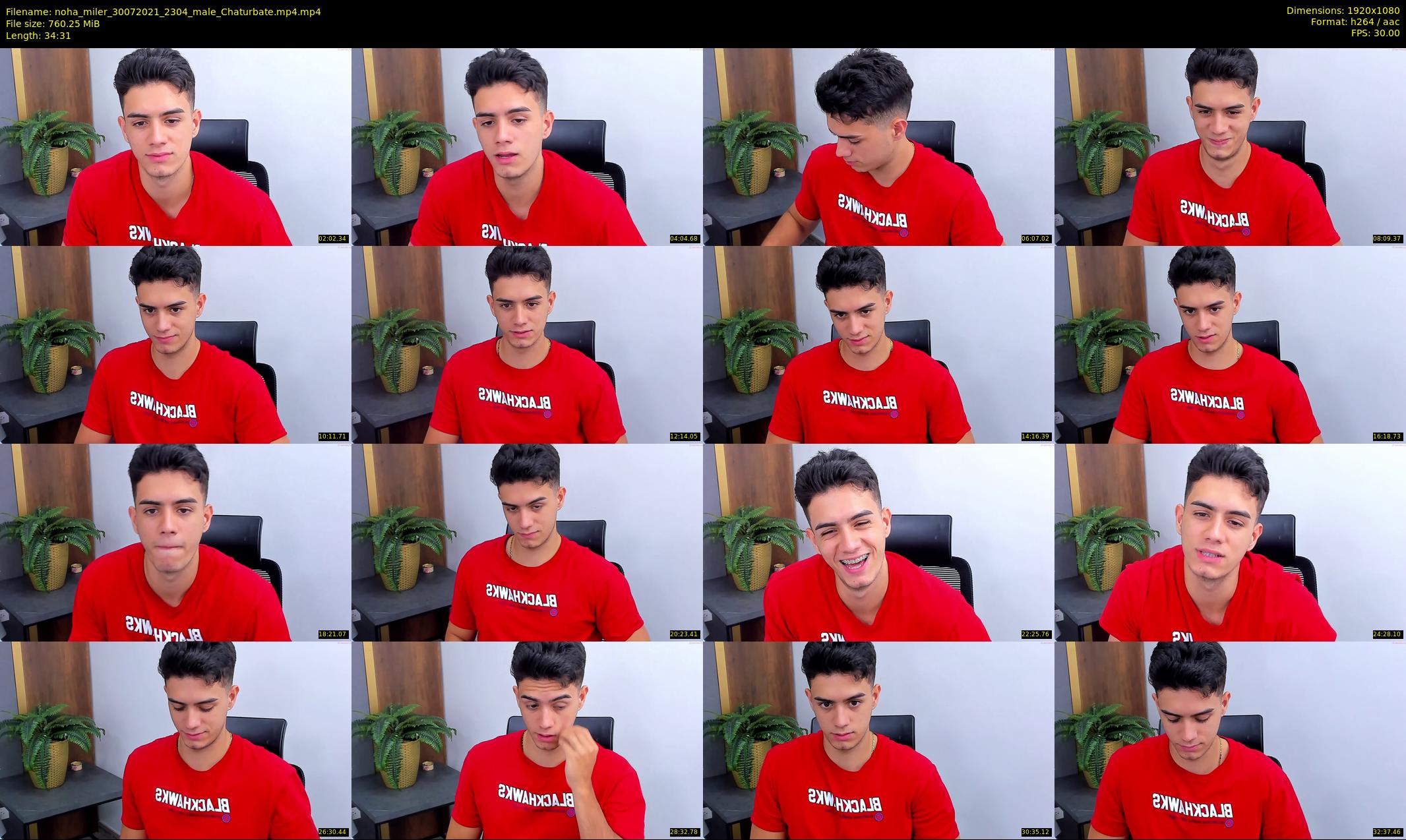 noha_miler — 35 minute Chaturbate male cam show recording, 1080p, Jul 30, 2021