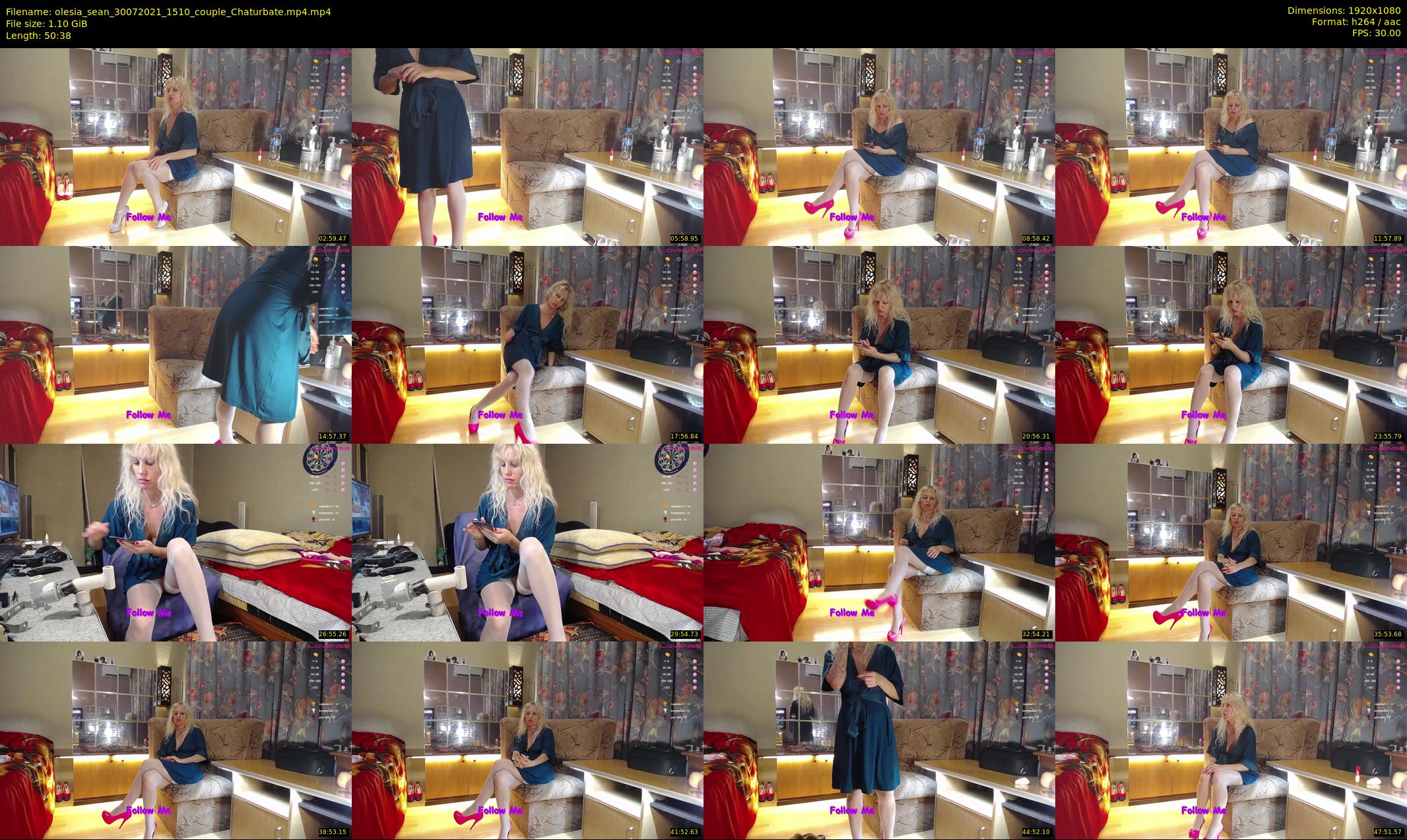olesia_sean — 51 minute Chaturbate couple cam show recording, 1080p, Jul 30, 2021