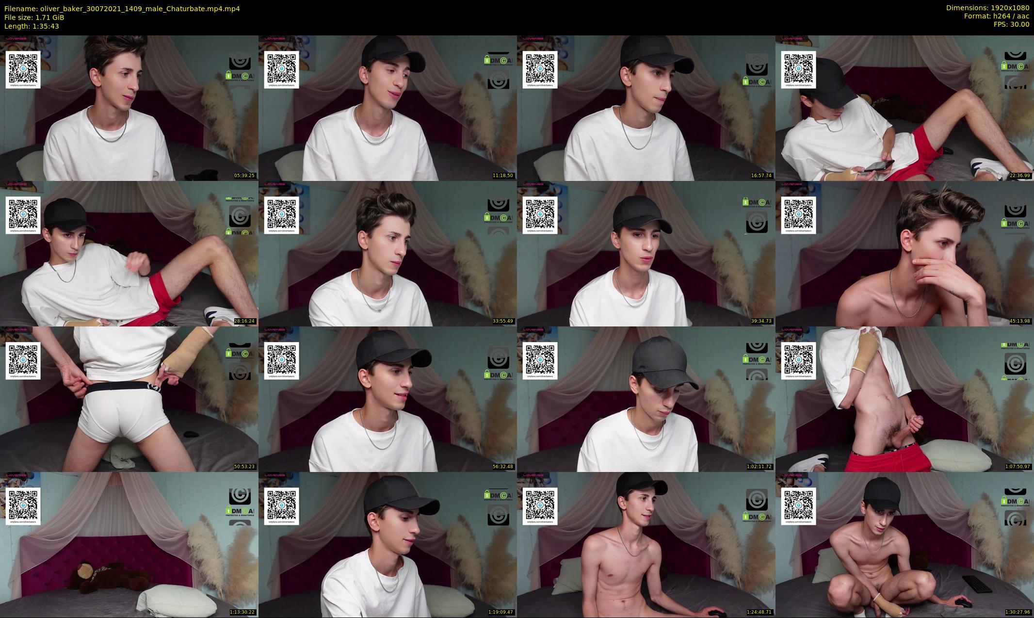 oliver_baker — 96 minute Chaturbate male cam show recording, 1080p, Jul 30, 2021