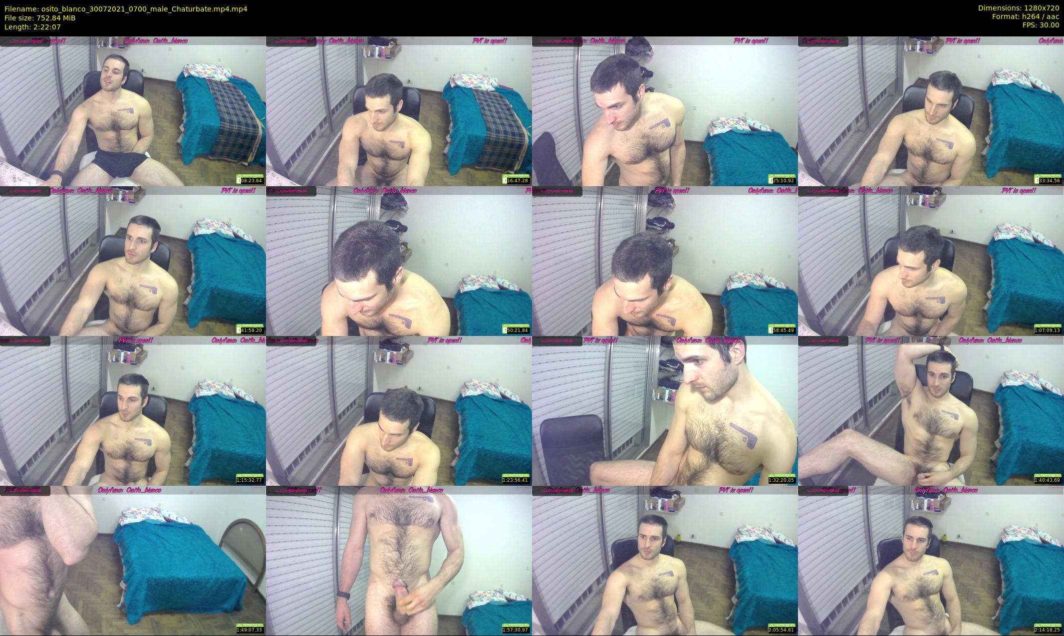 osito_blanco — 143 minute Chaturbate male cam show recording, 720p, Jul 30, 2021