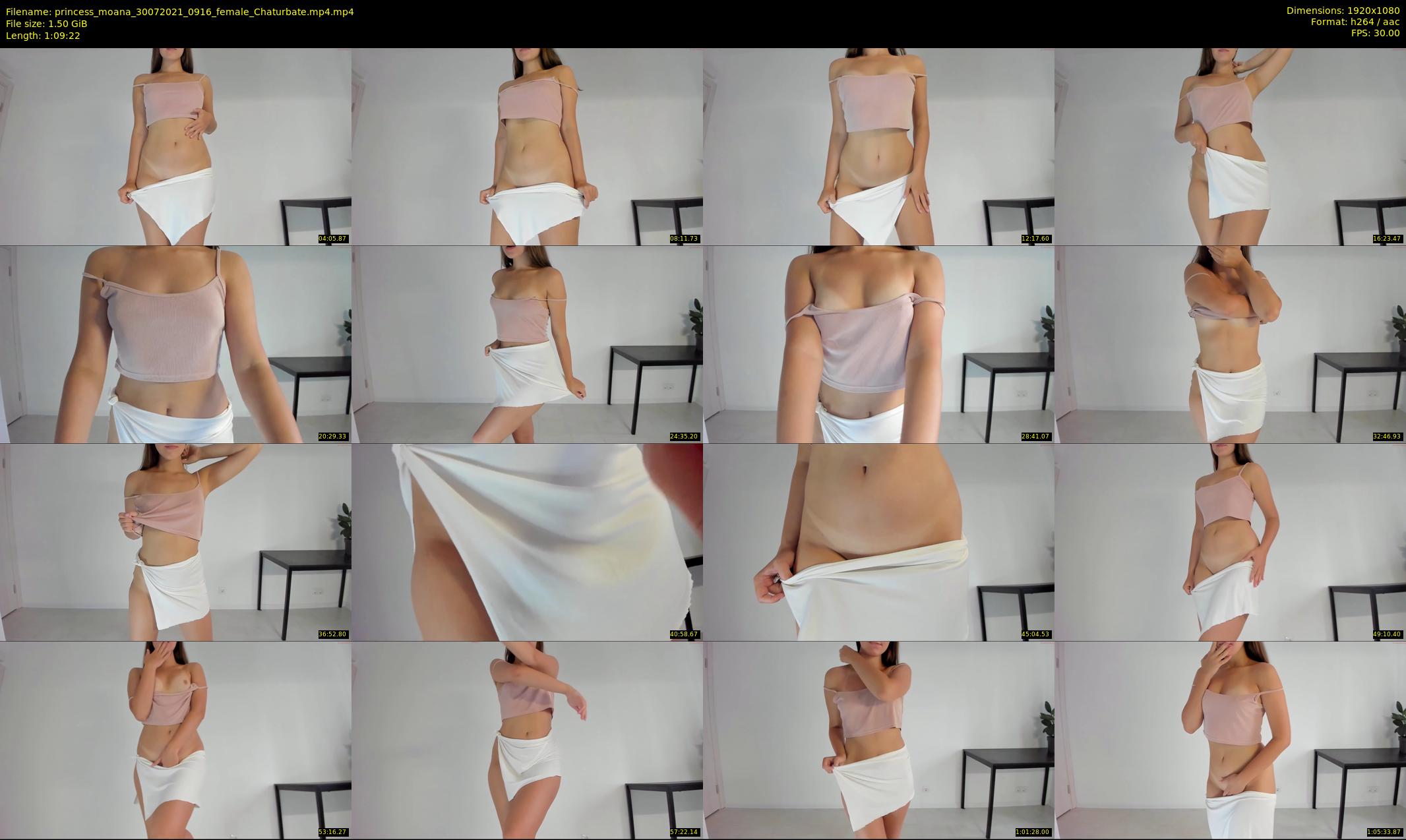 princess_moana — 70 minute Chaturbate female cam show recording, 1080p, Jul 30, 2021