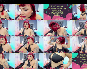 pyrowayne — 64 minute Chaturbate female cam show recording, 1080p, Jul 31, 2021