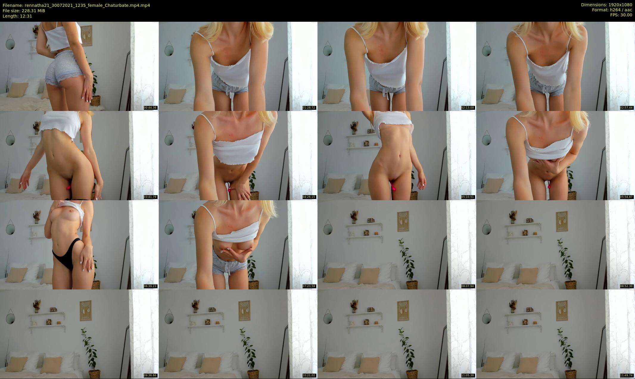 rennatha21 — 13 minute Chaturbate female cam show recording, 1080p, Jul 30, 2021