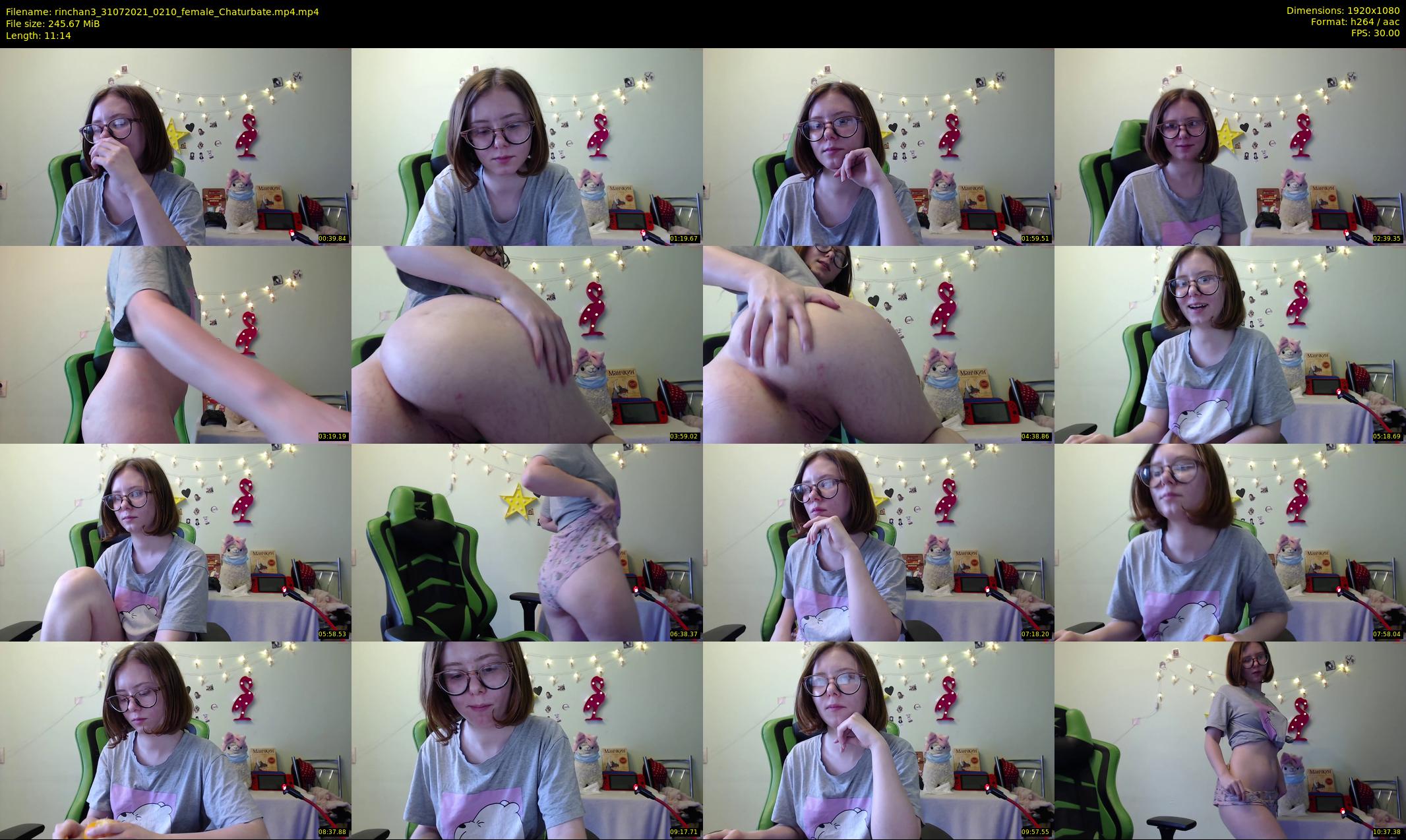 rinchan3 — 12 minute Chaturbate female cam show recording, 1080p, Jul 31, 2021