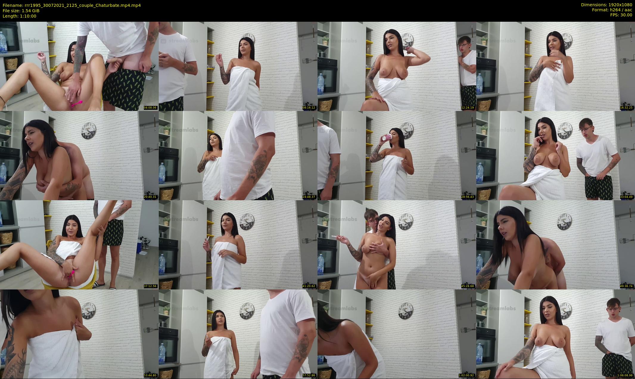 rrr1995 — 70 minute Chaturbate couple cam show recording, 1080p, Jul 30, 2021