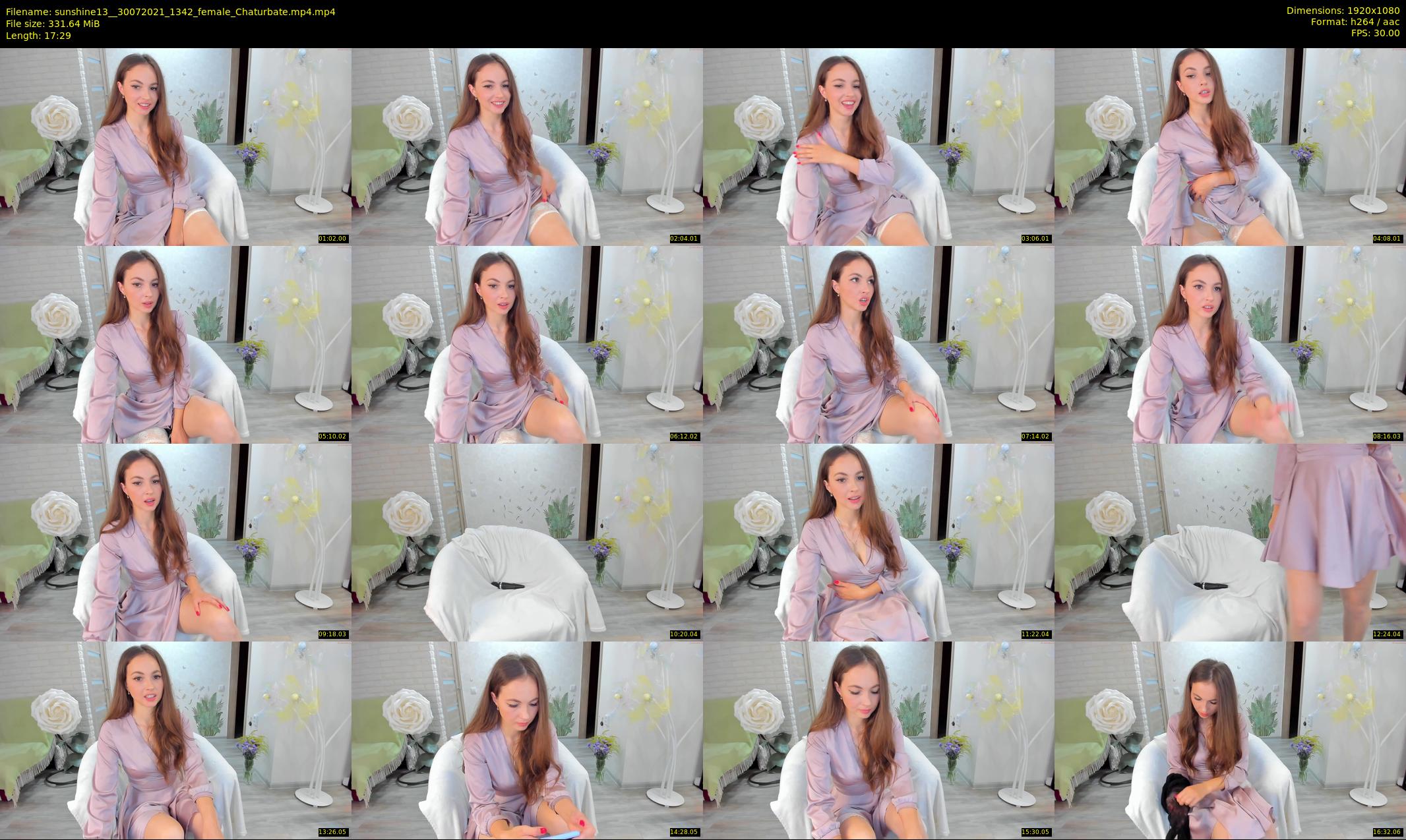 sunshine13_ — 18 minute Chaturbate female cam show recording, 1080p, Jul 30, 2021